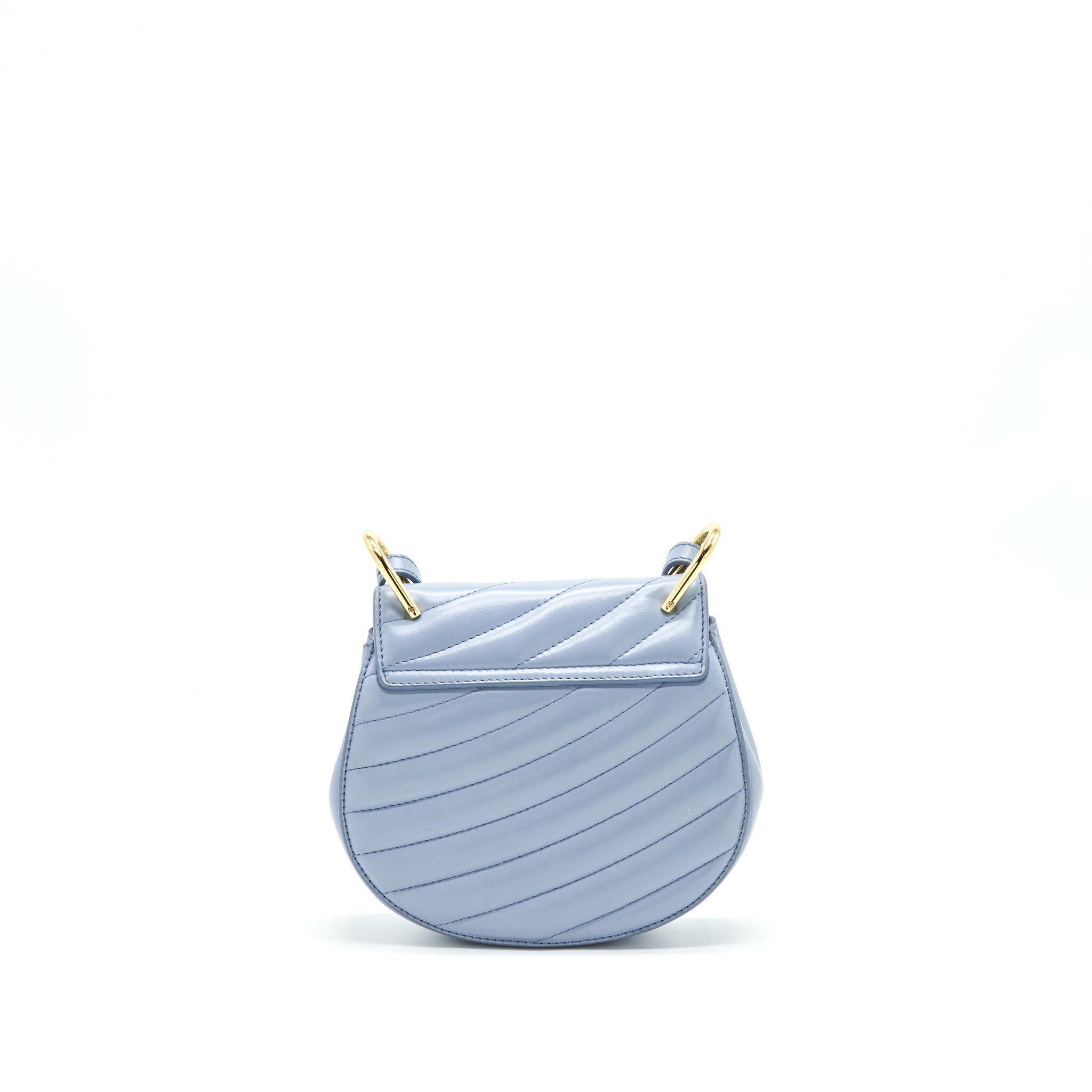 CHLOE MINI DREW BIJOU IN LIGHT BLUE GHW