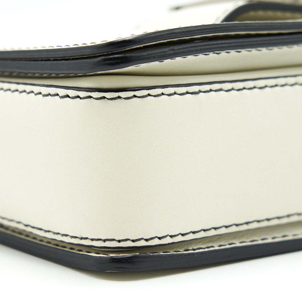 DIOR MEDIUM DIOR EVOLUTION BAG WHITE WITH SHW