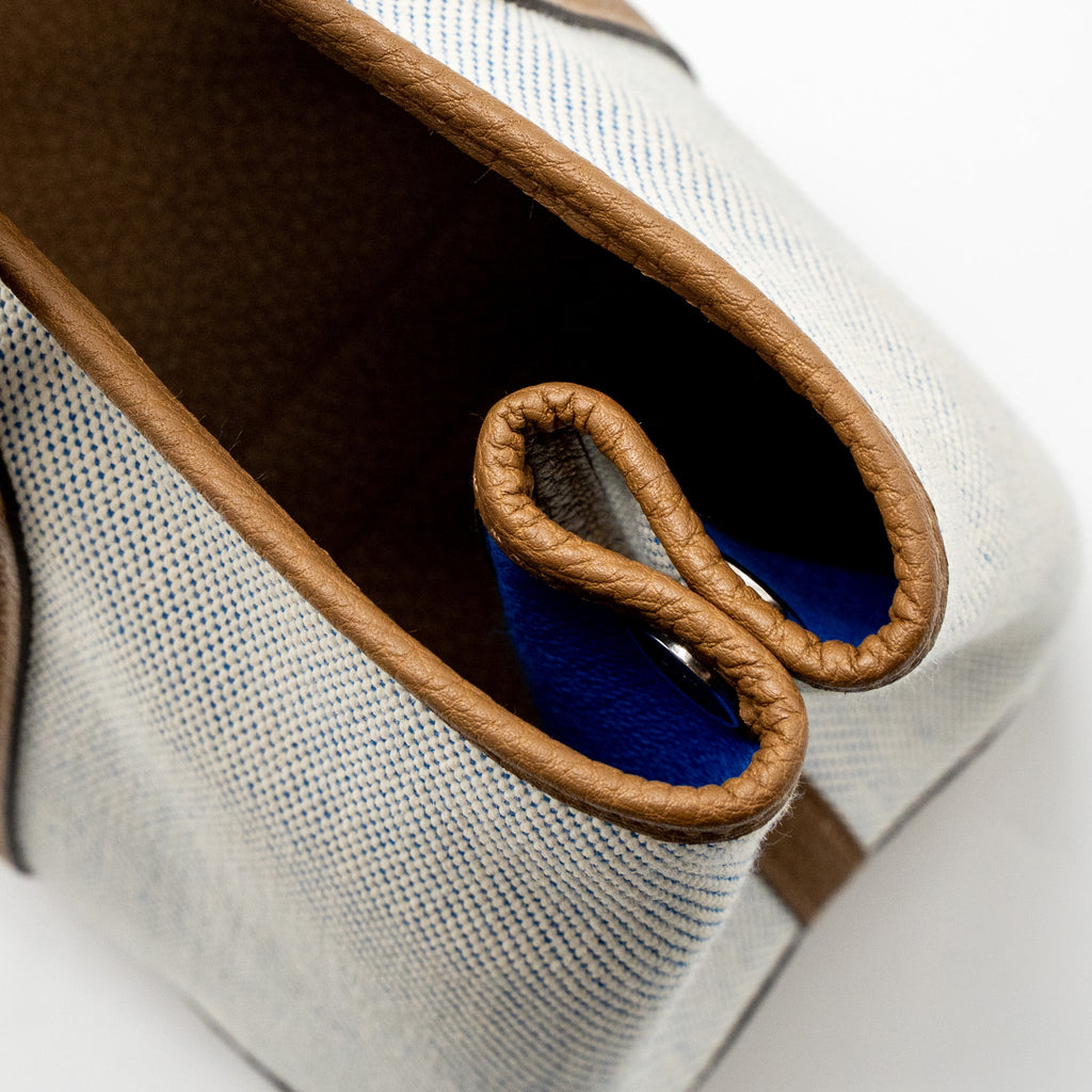 HERMES GARDEN PARTY 30 NEGONDA/CANVAS BLEU BILL/ALEZAN SHW