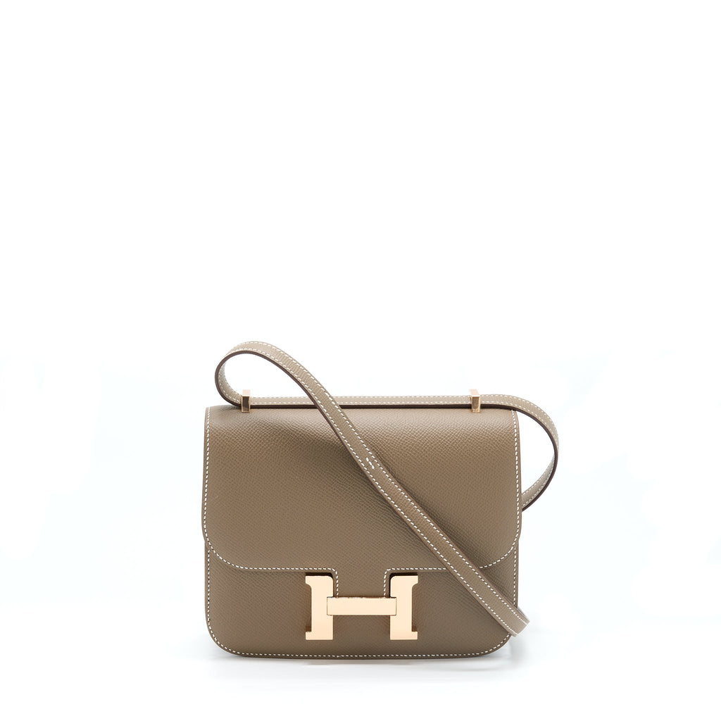 HERMES MINI CONSTANCE EPSOM ETOUPE RGHW