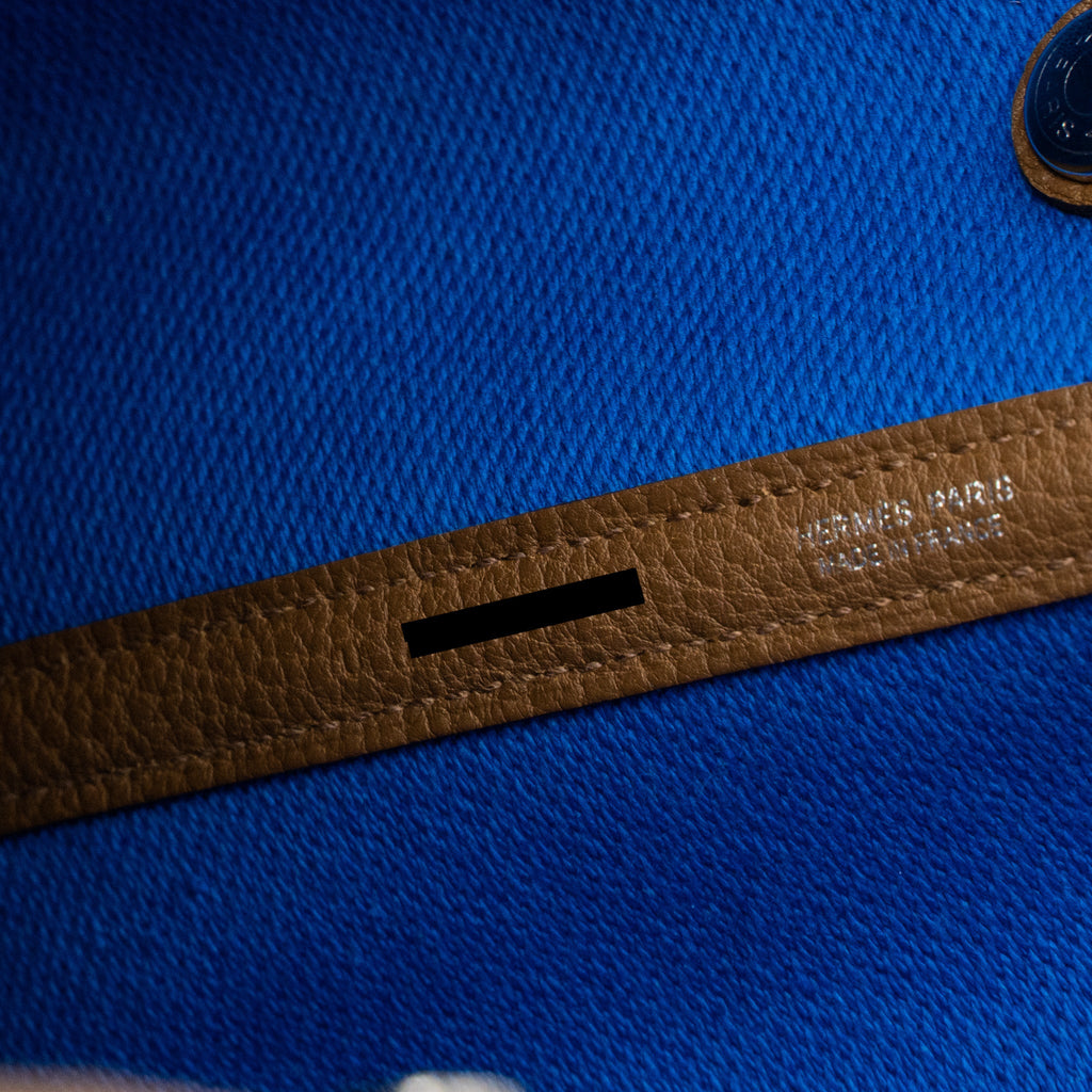 HERMES GARDEN PARTY 30 NEGONDA/CANVAS BLEU BILL/ALEZAN SHW