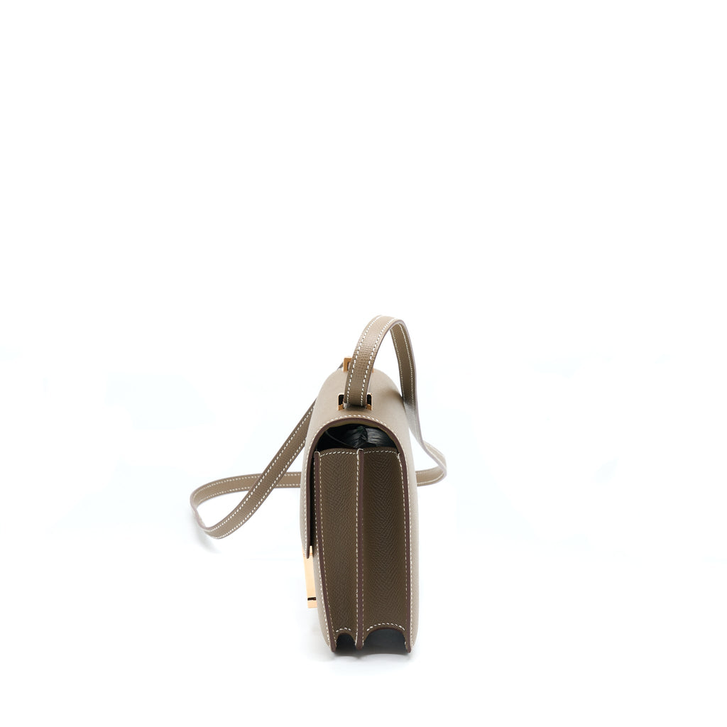 HERMES MINI CONSTANCE EPSOM ETOUPE RGHW