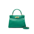 HERMES KELLY 28 EVERCOLOR U4 VERT VERTIGO GHW