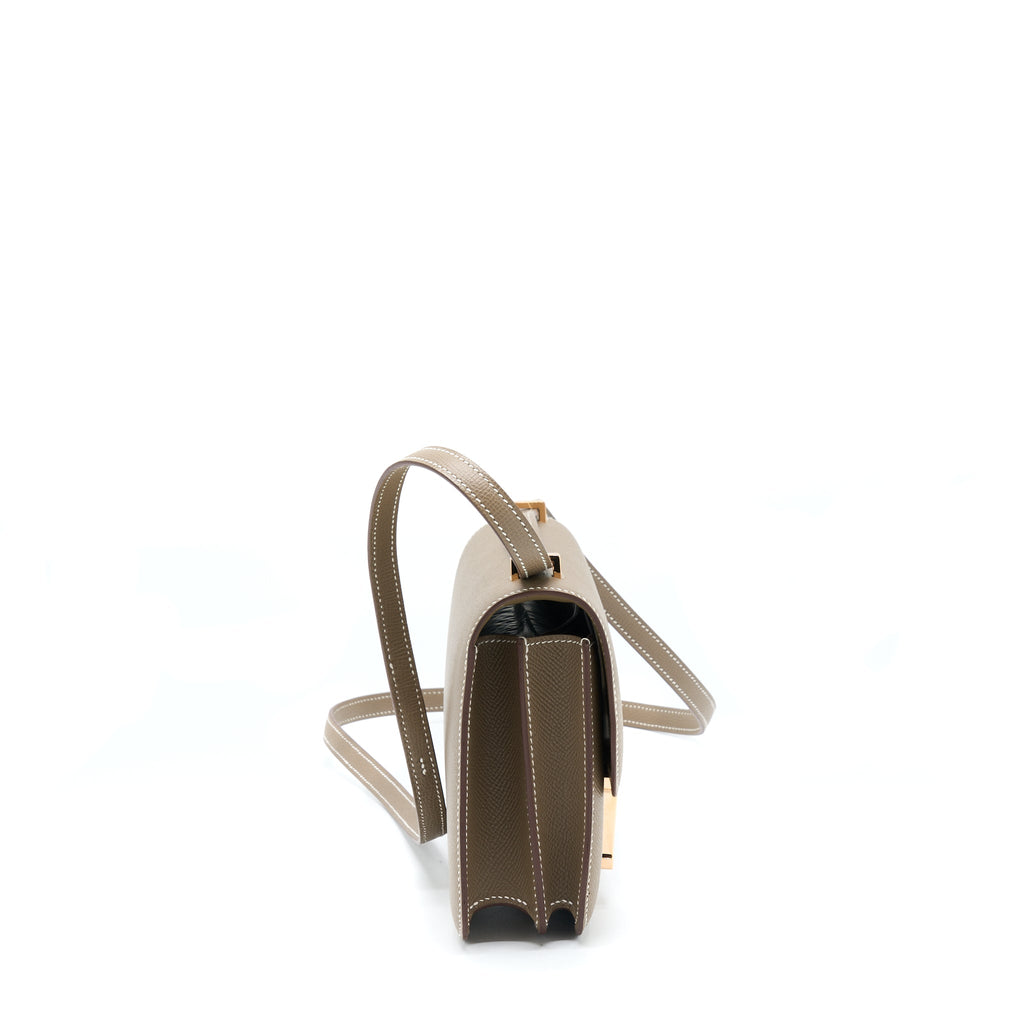 HERMES MINI CONSTANCE EPSOM ETOUPE RGHW