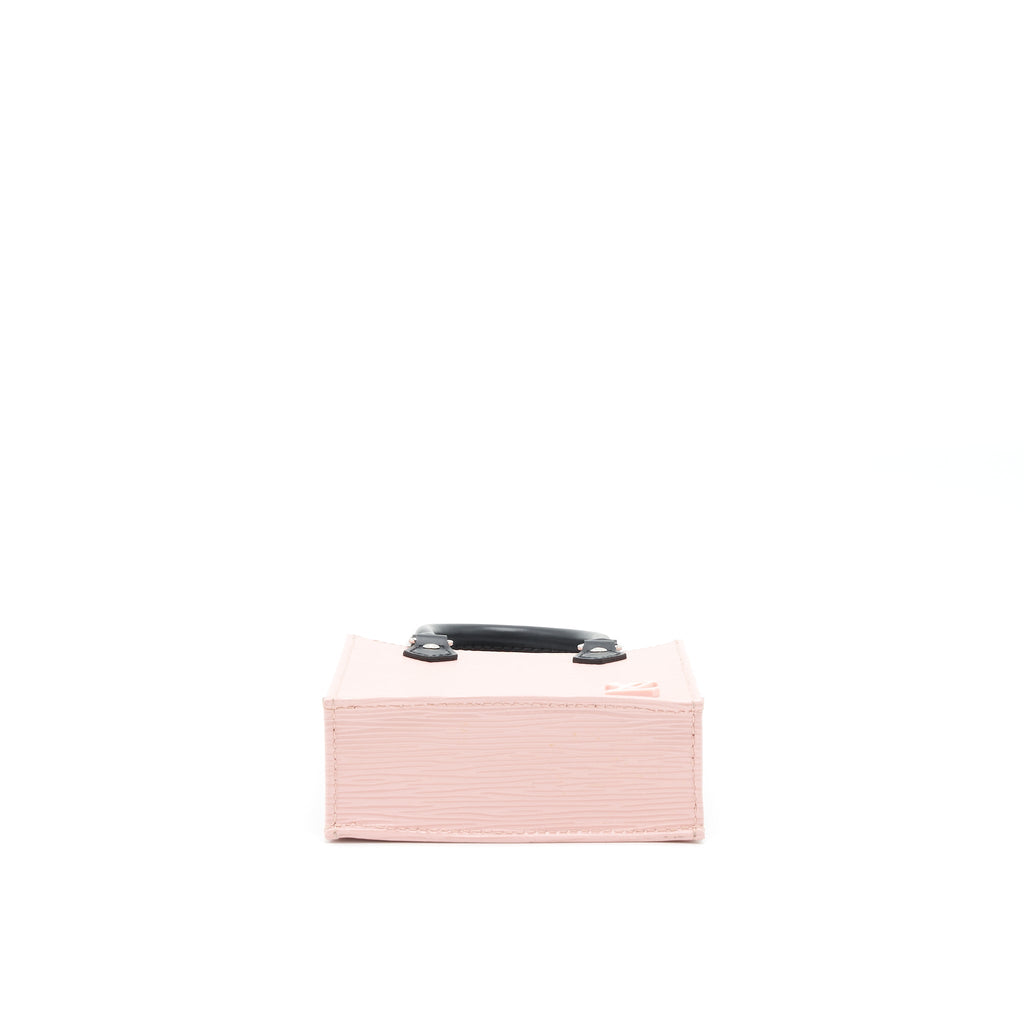LOUIS VUITTON PETIT SAC PLAT EPI LIGHT PINK/BLACK SHW