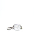 CHANEL MINI VANITY WITH GIANT CHAIN SILVER SHW