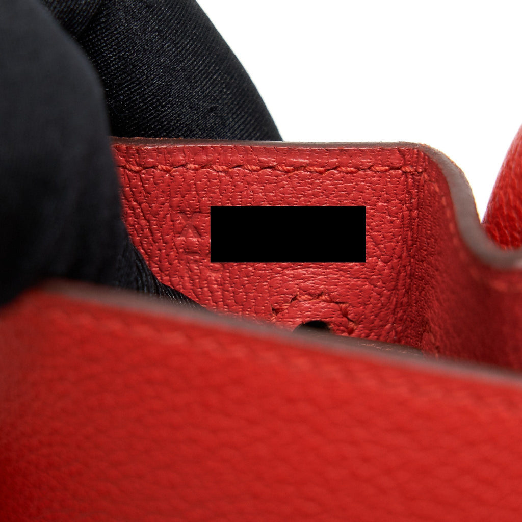 HERMES KELLY 32 EVERCOLOR S5 ROUGE TOMATE GHW