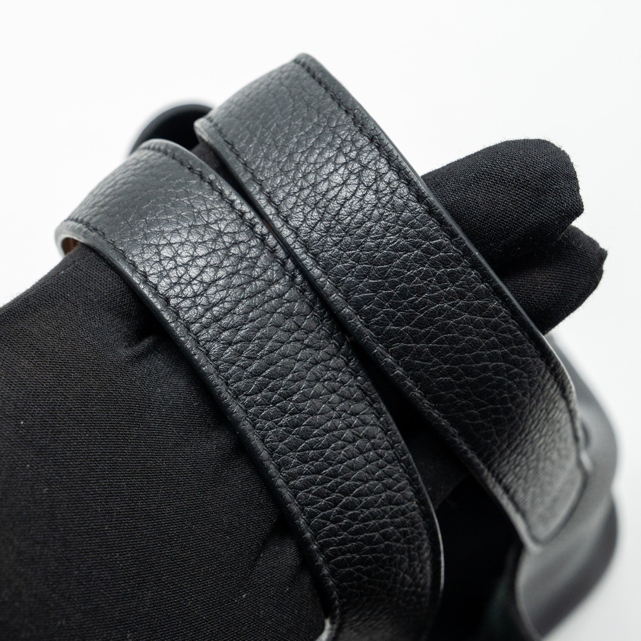 HERMES PICOTIN 22 CLEMENCE BLACK / CARAMEL SHW
