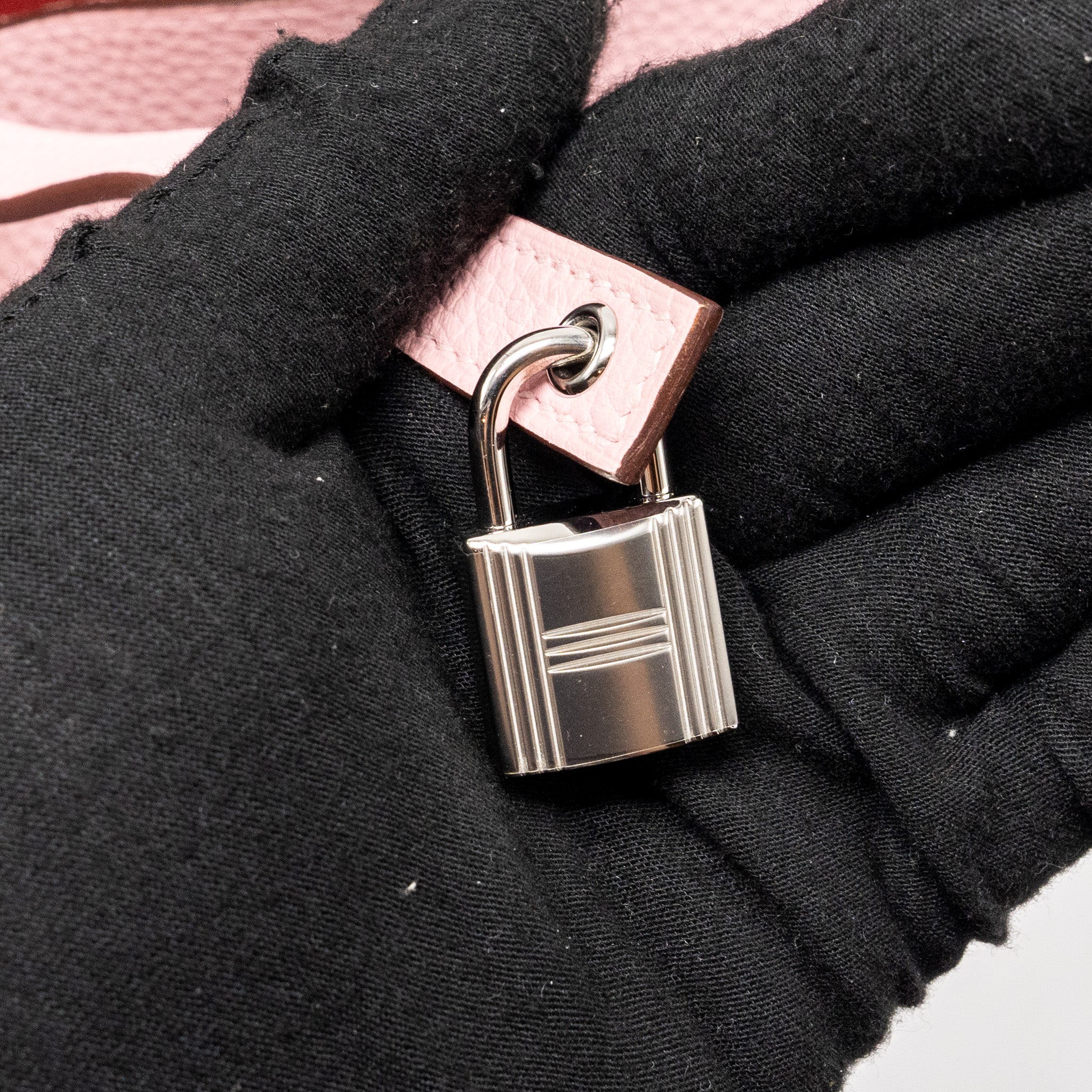 HERMES PICOTIN 22 LOCK BAG CLEMENCE ROSE SAKURA SHW