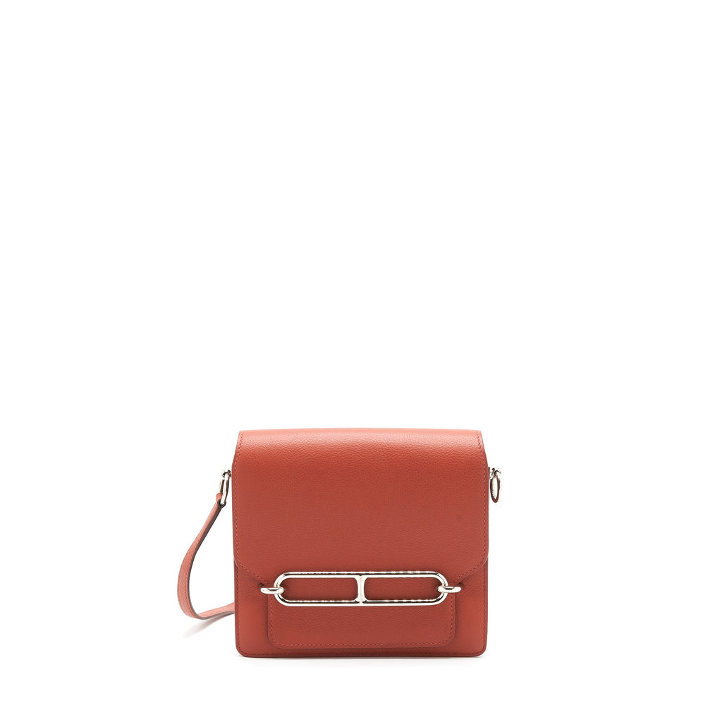 HERMES MINI ROULIS EVERCOLOR BRIQUE/CARAMEL SHW