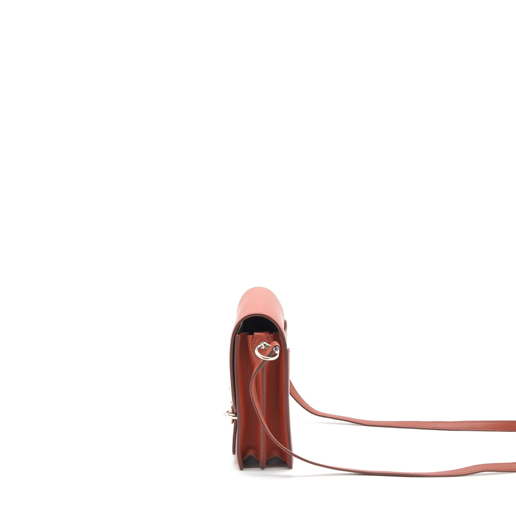 HERMES MINI ROULIS EVERCOLOR BRIQUE/CARAMEL SHW