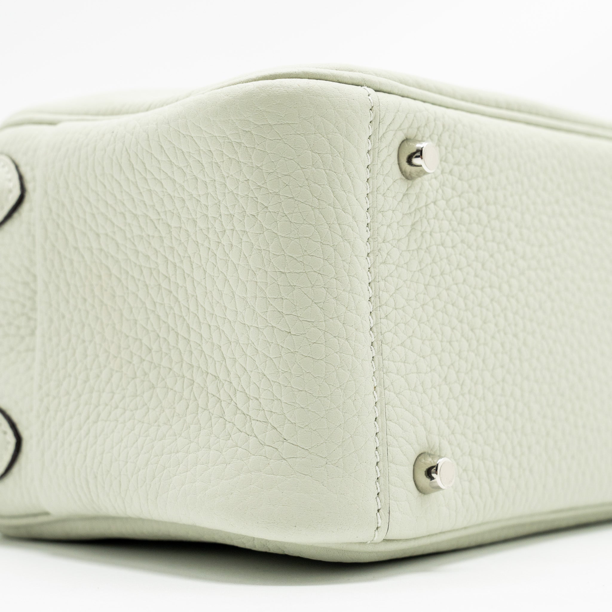 HERMES MINI LINDY CLEMENCE GRIS NEVE SHW