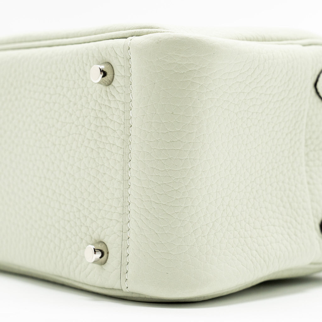 HERMES MINI PLUME CHÈVRE MYSORE 3Q ROSE SAKURA SHW