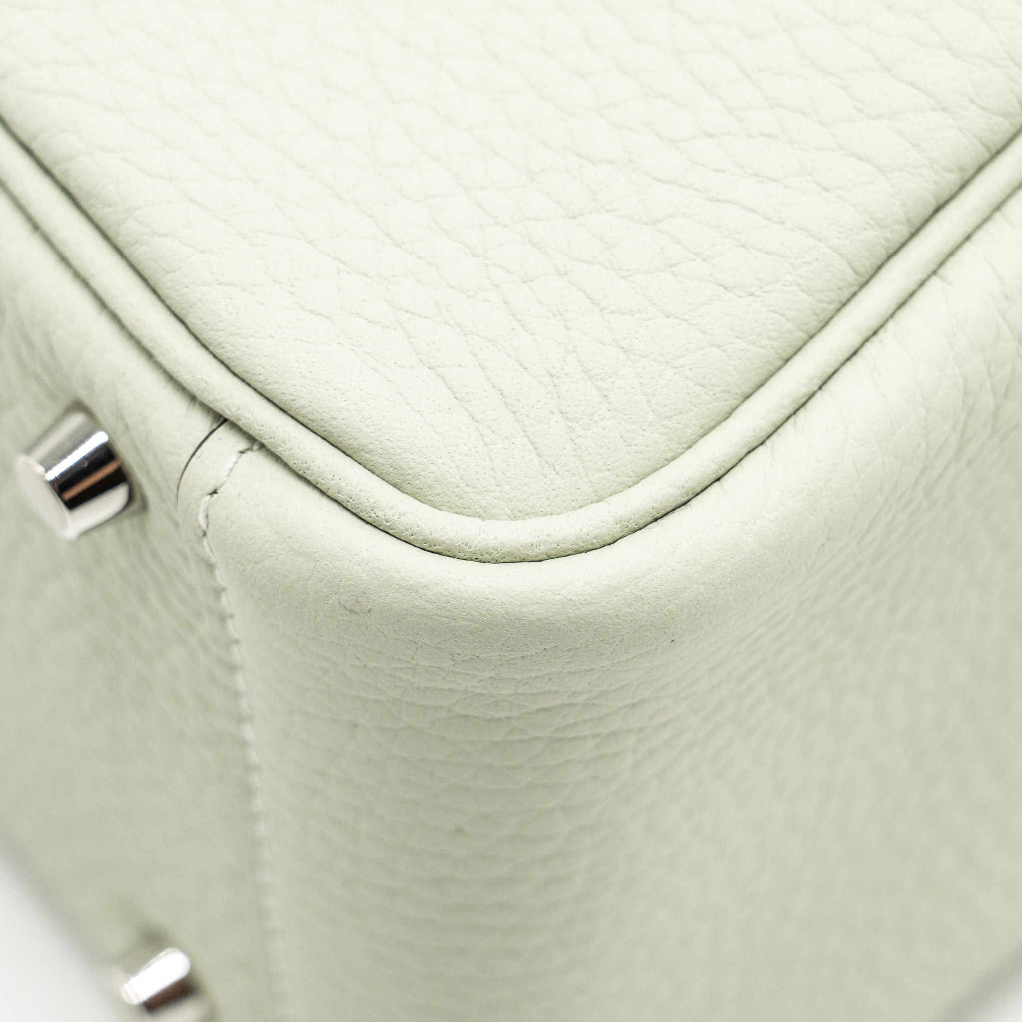HERMES MINI PLUME CHÈVRE MYSORE 3Q ROSE SAKURA SHW