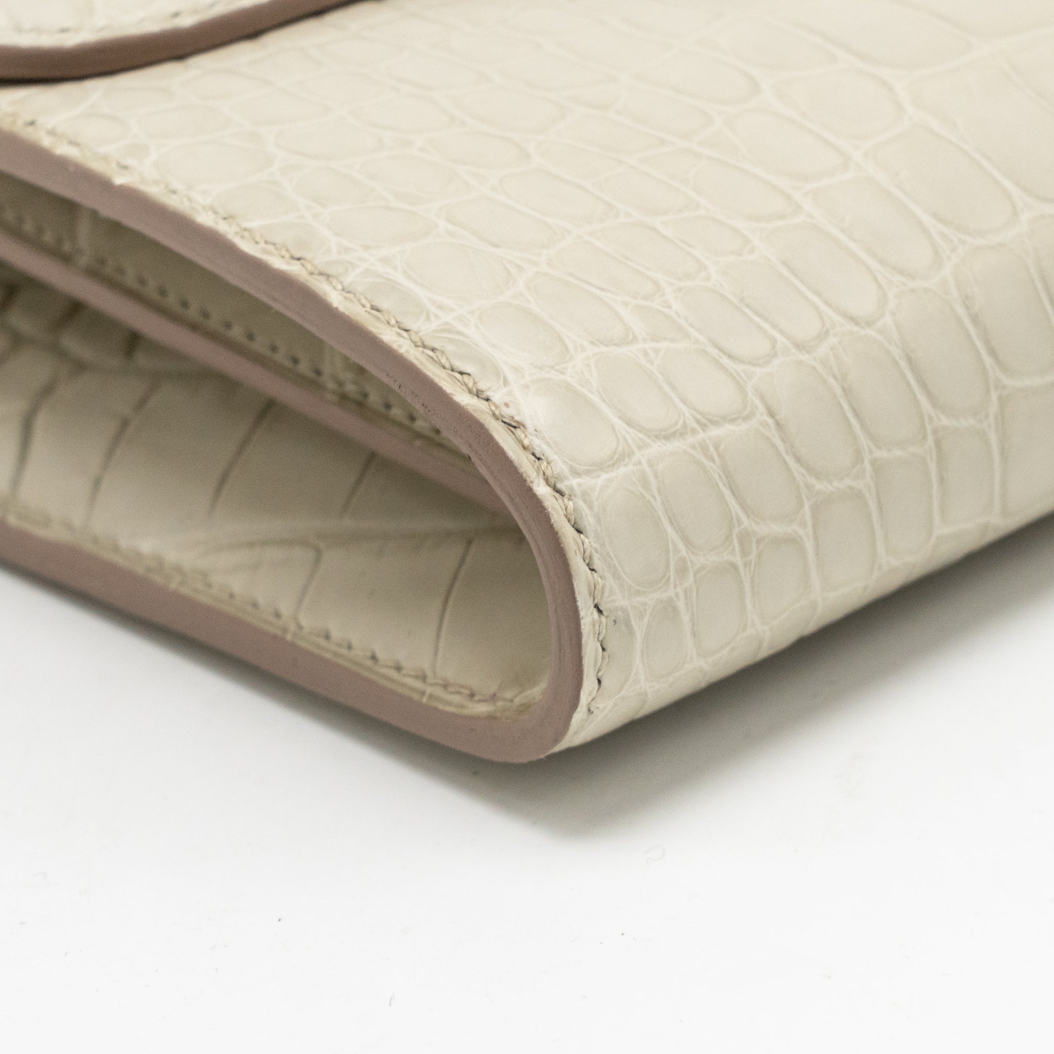 HERMES CONSTANCE TO GO MATTE ALLIGATOR MISSISSIPPIENSIS 8L BETON SHW