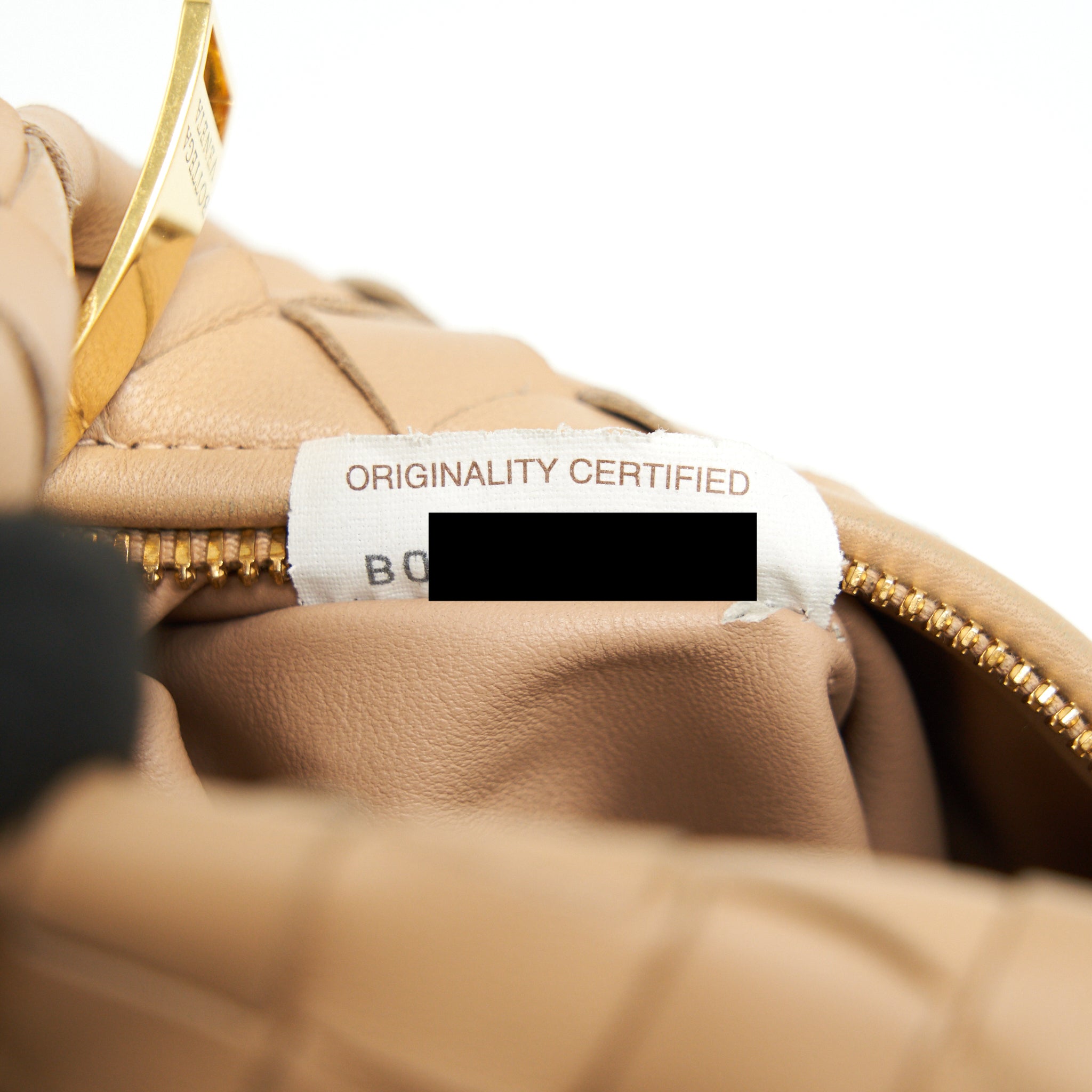 BOTTEGA VENETA THE MINI JODIE IN BEIGE