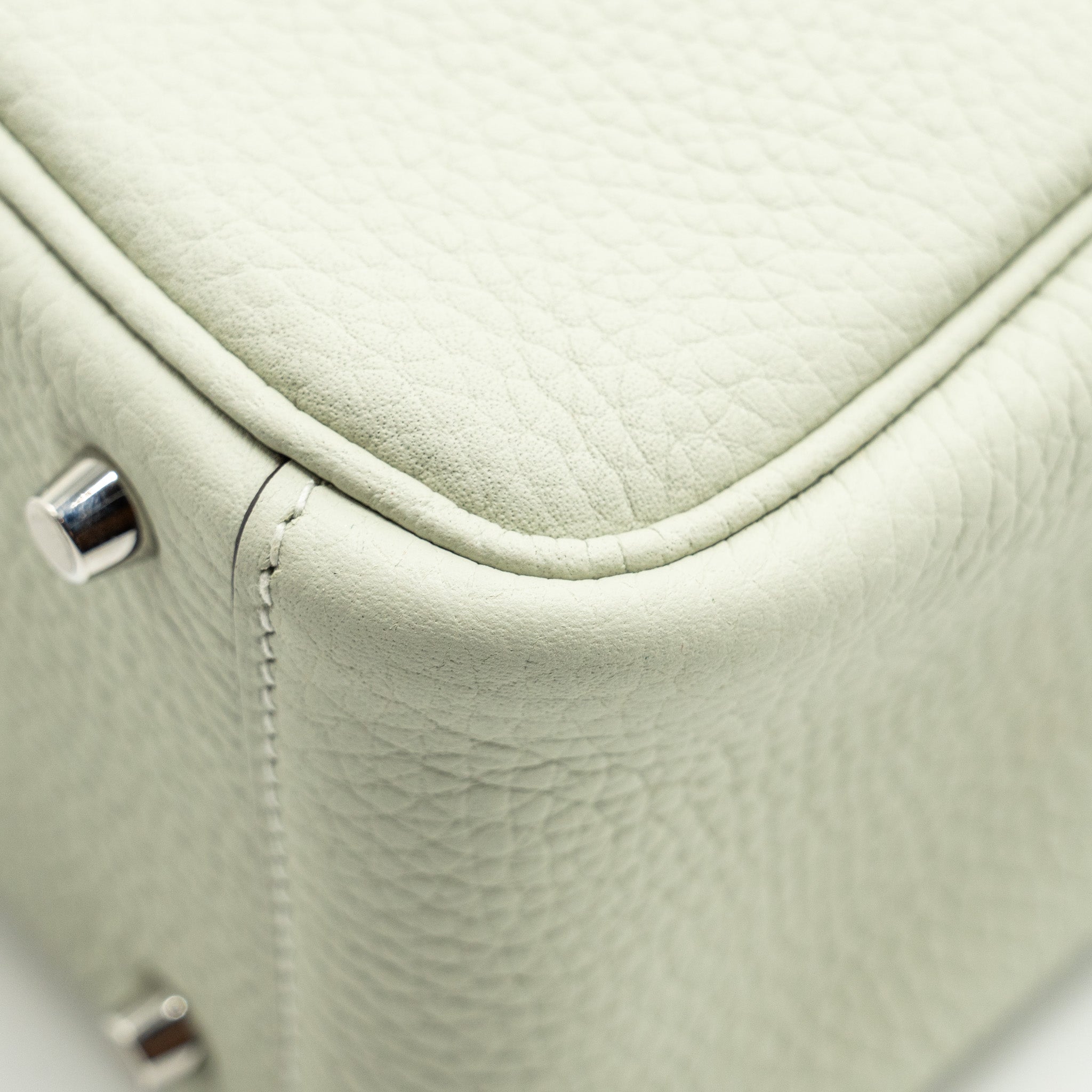 HERMES MINI LINDY CLEMENCE GRIS NEVE SHW