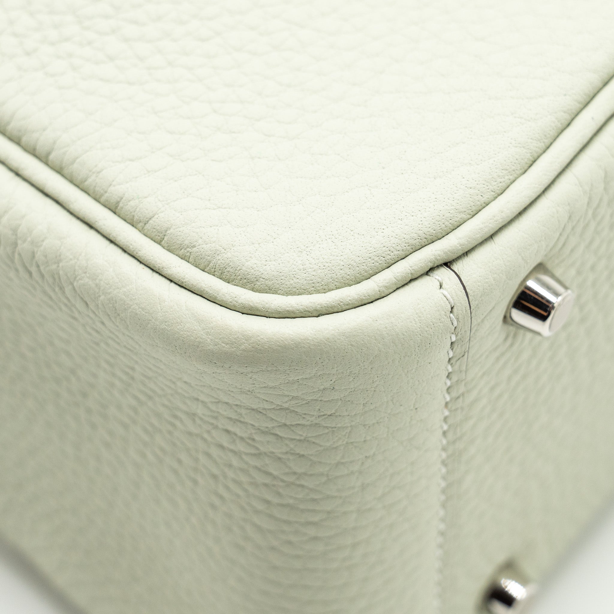 HERMES MINI LINDY CLEMENCE GRIS NEVE SHW