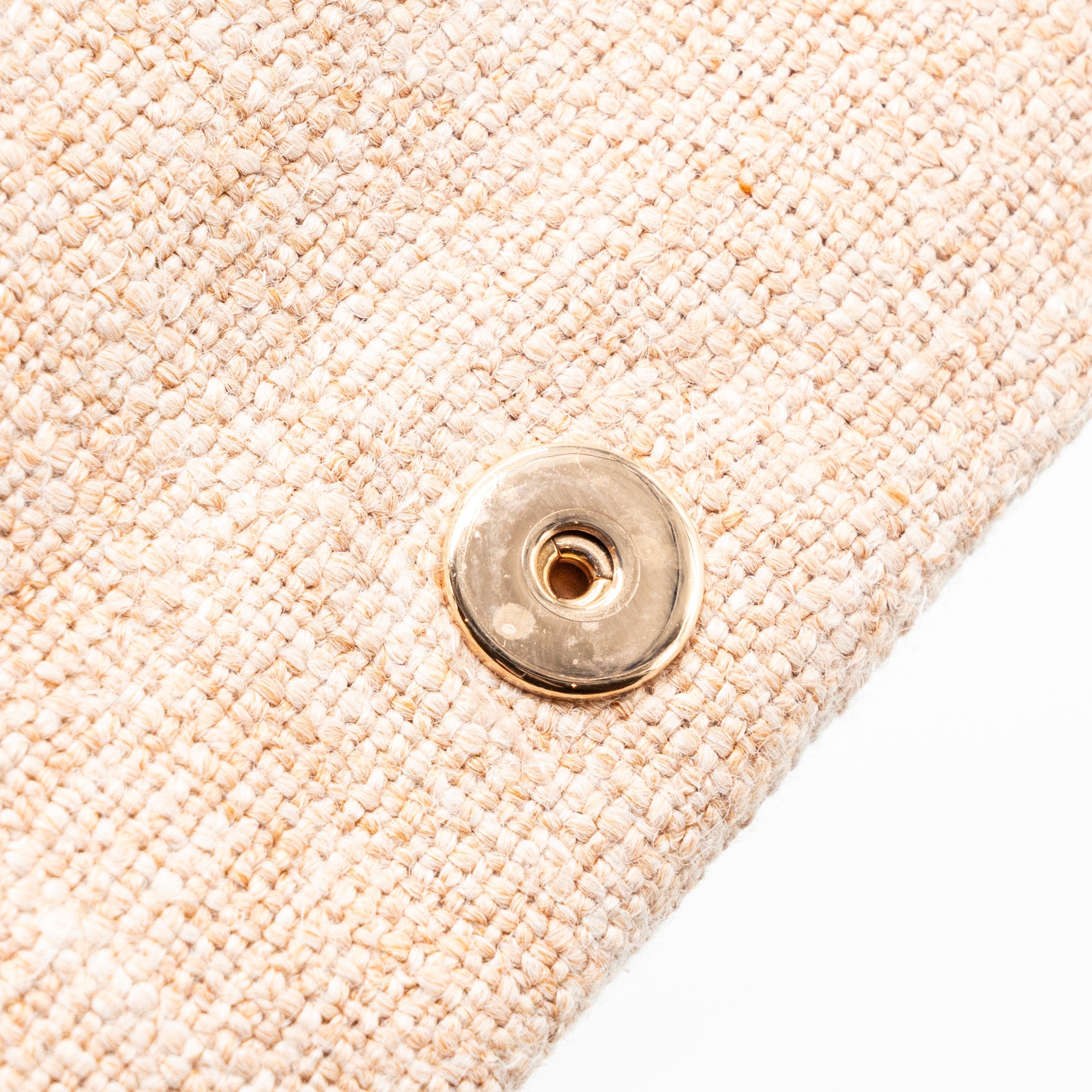 DIOR CARO POUCH CANVAS LIGHT PINK WITH PINK HARDWARE