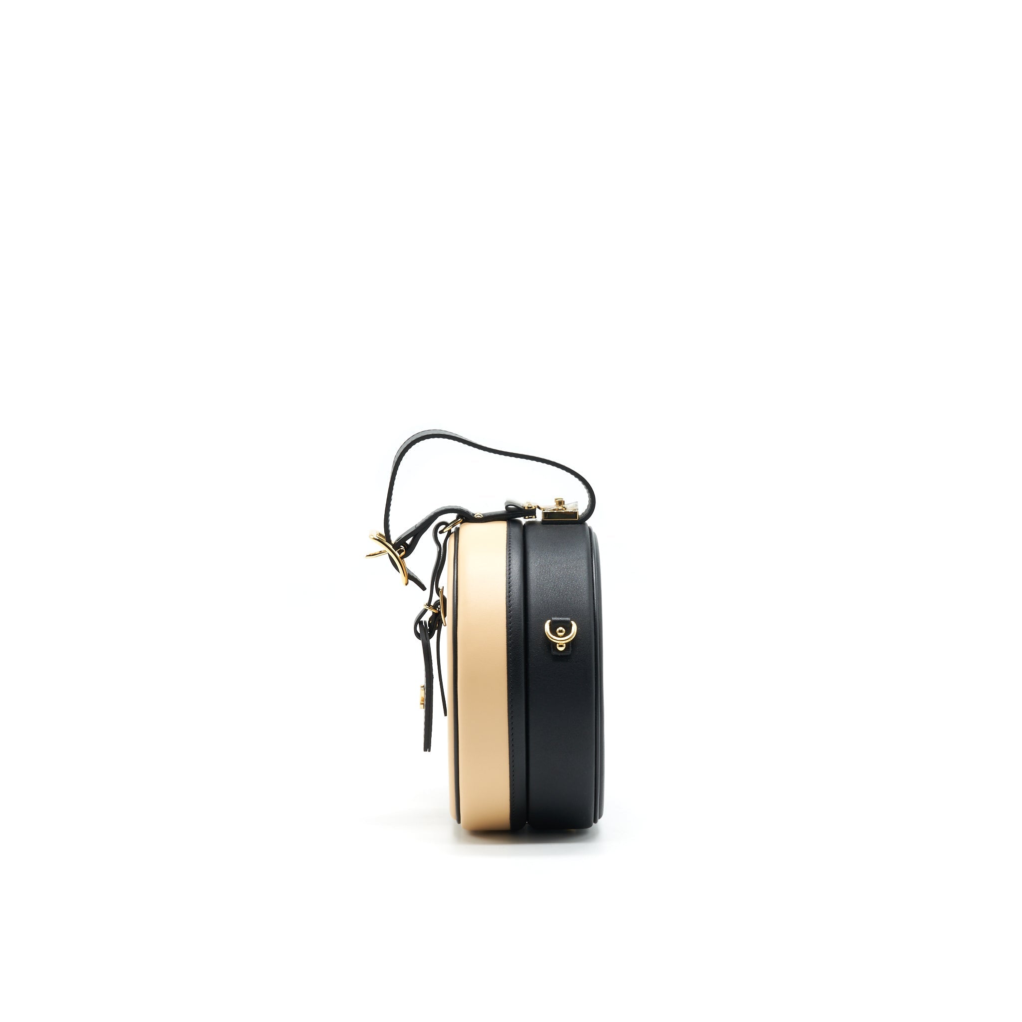 LOUIS VUITTON PETITE BOITE CHAPEAU BEIGE/ BLACK