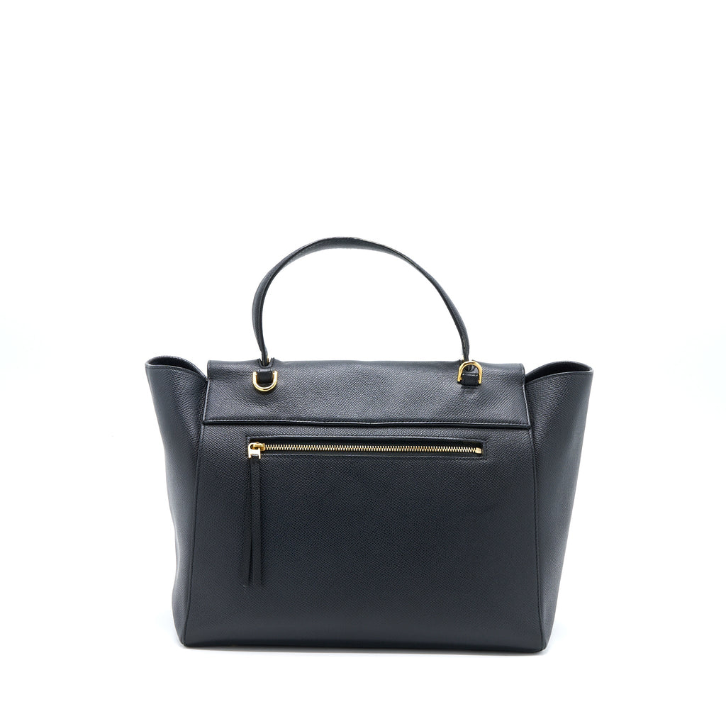 CELINE MINI BELT BAG GRAINED CALFSKIN BLACK GHW