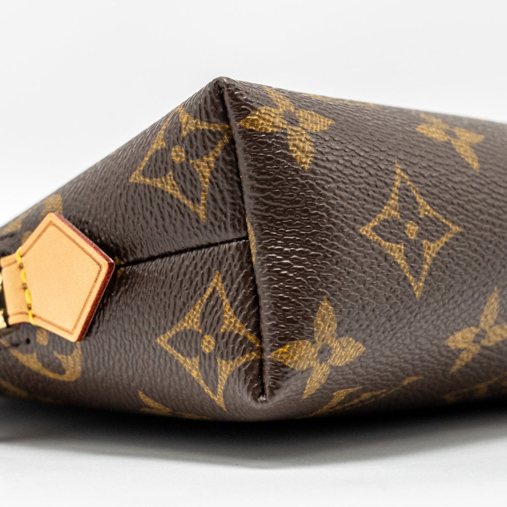 LOUIS VUITTON COSMETIC POUCH MONOGRAM CANVAS GHW
