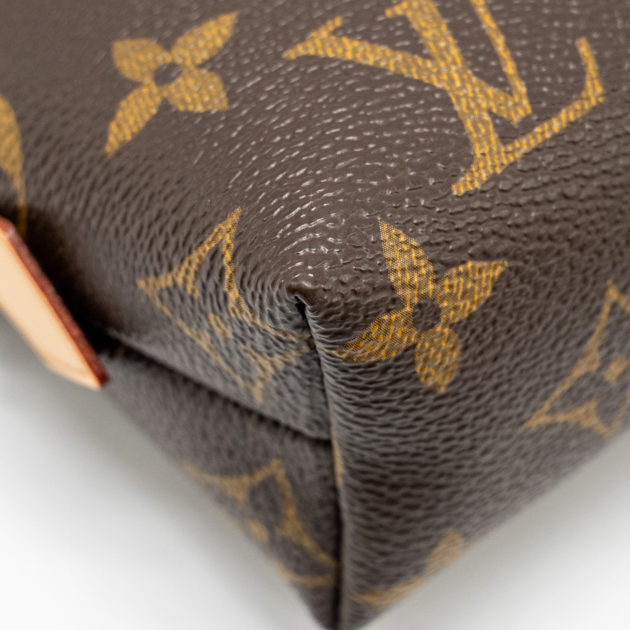 LOUIS VUITTON COSMETIC POUCH MONOGRAM CANVAS GHW