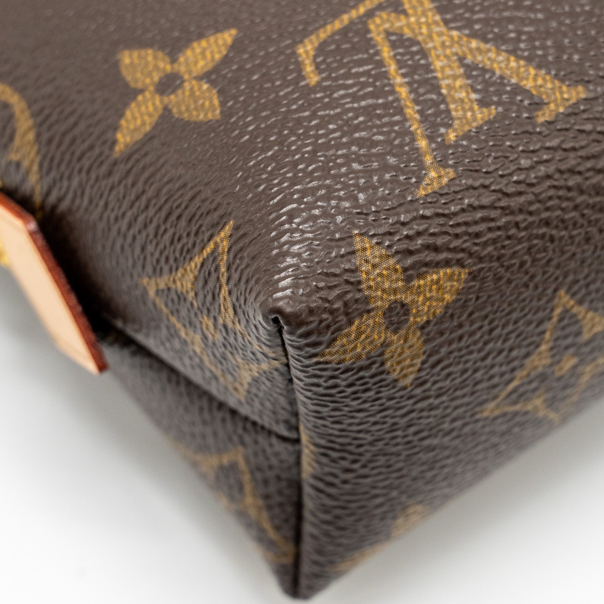 LOUIS VUITTON COSMETIC POUCH MONOGRAM CANVAS GHW