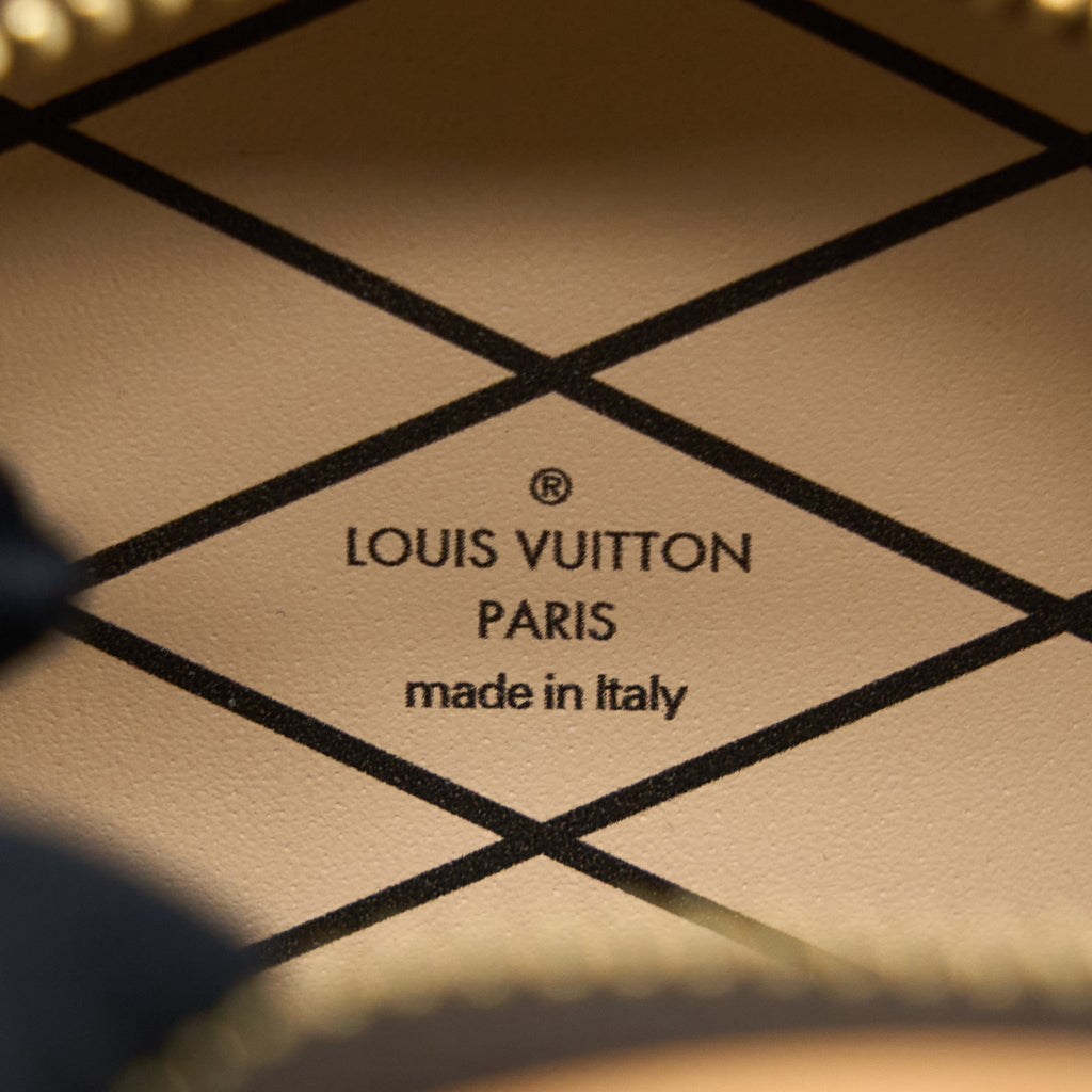 LOUIS VUITTON BOITE CHAPEAU NECKLACE/MINI CHAIN BAG MONOGRAM CANVAS GHW