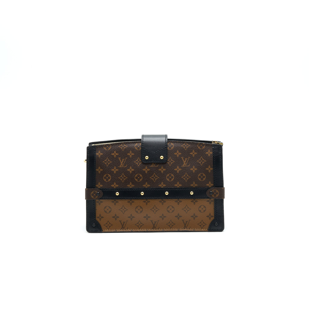 LOUIS VUITTON TRUNK CLUTCH MONOGRAM CANVAS