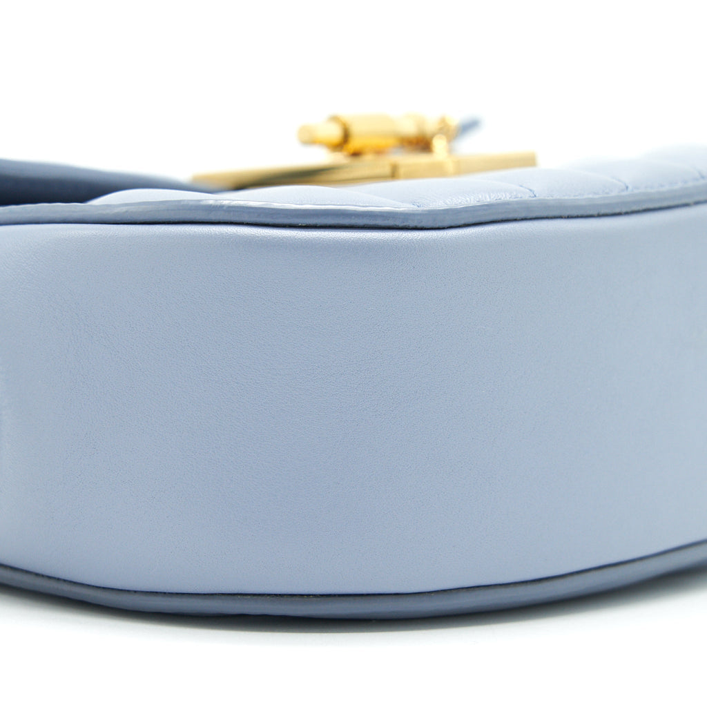 CHLOE MINI DREW BIJOU IN LIGHT BLUE GHW