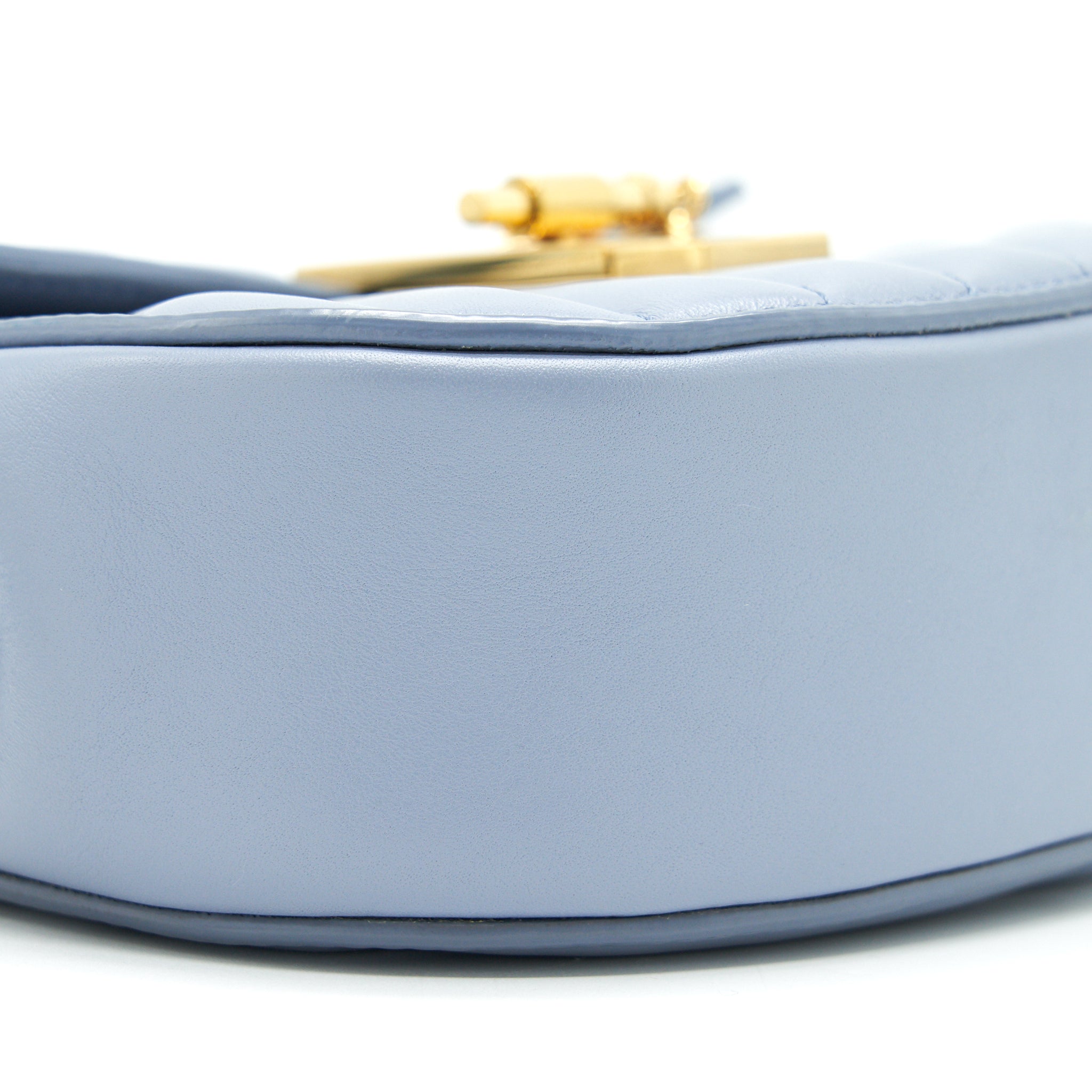 CHLOE MINI DREW BIJOU IN LIGHT BLUE GHW