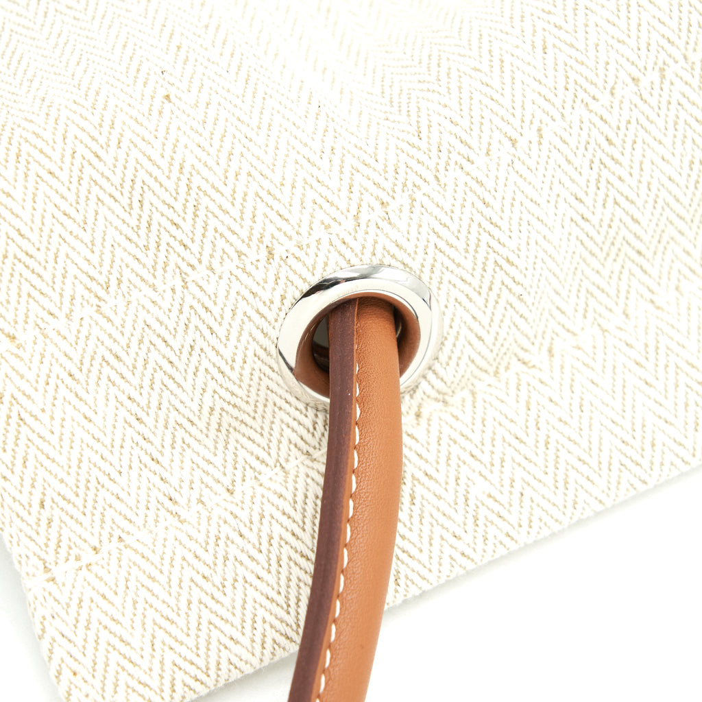 HERMES ALINE GROOMING BAG GOLD/ CRAIE