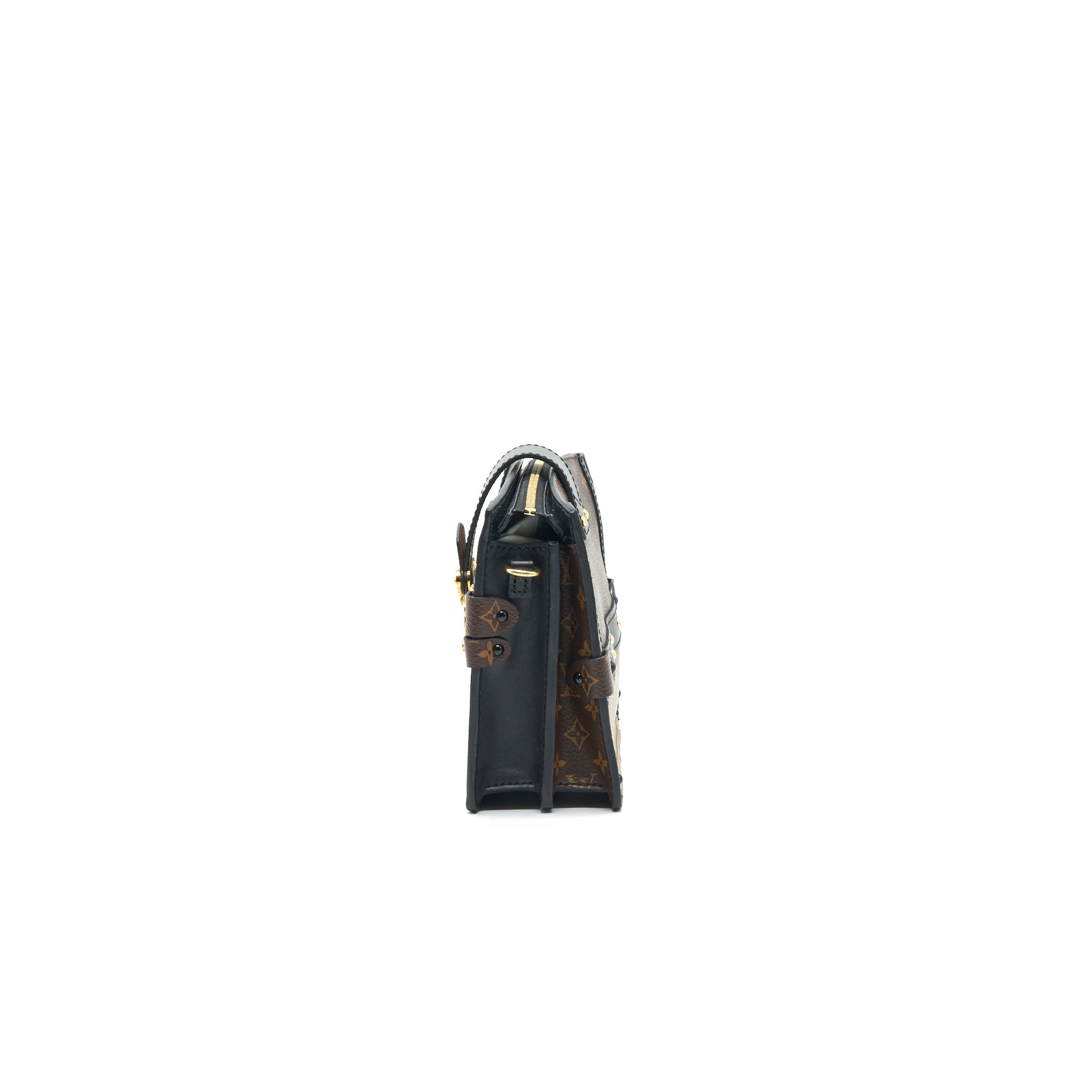LOUIS VUITTON TRUNK CLUTCH MONOGRAM CANVAS