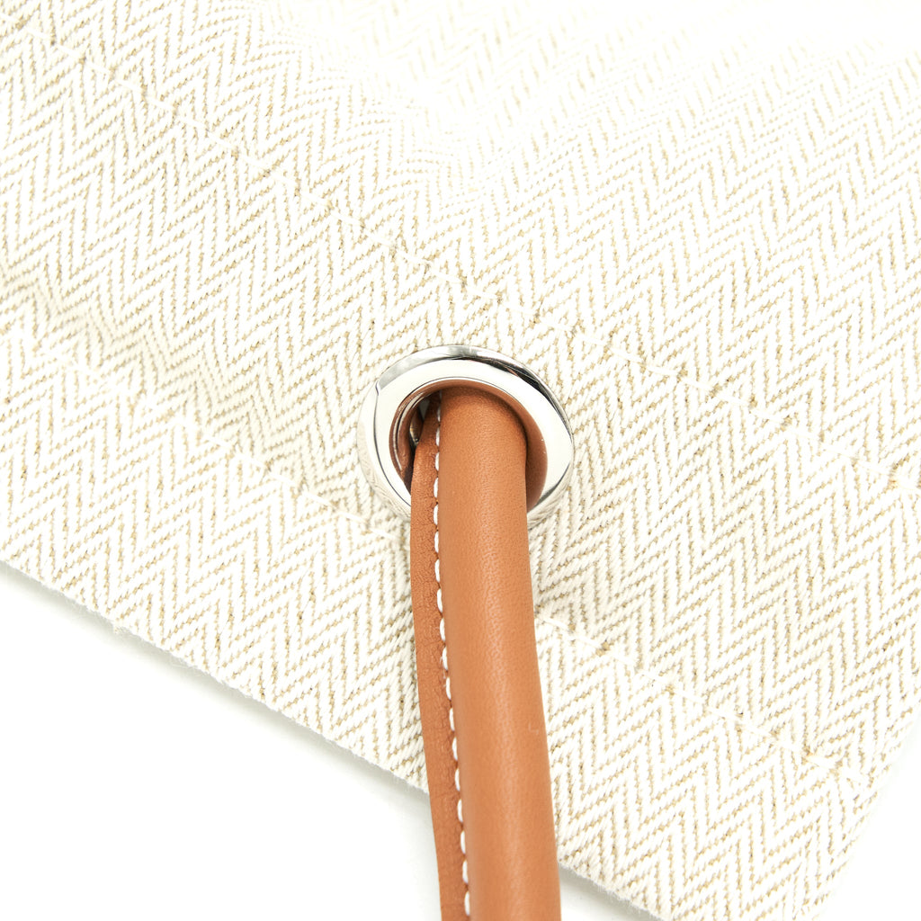 HERMES ALINE GROOMING BAG GOLD/ CRAIE