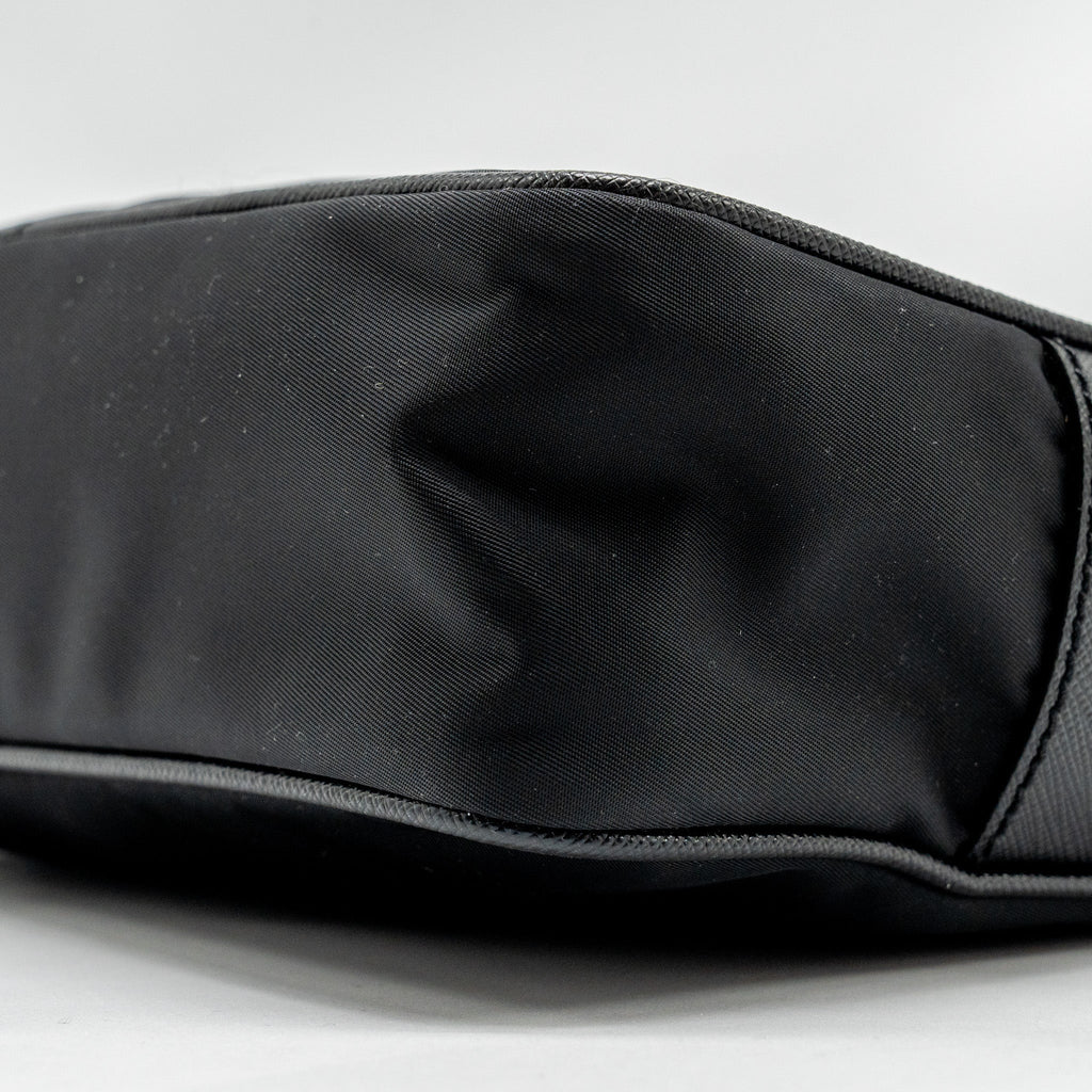 PRADA RE-NYLON SHOULDER BAG BLACK SHW