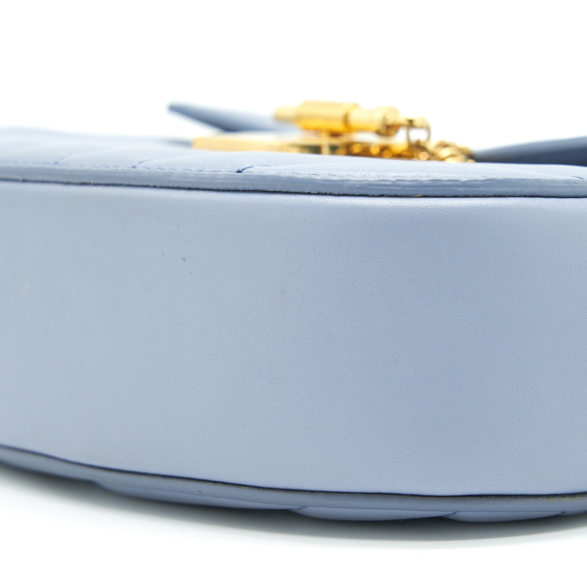 CHLOE MINI DREW BIJOU IN LIGHT BLUE GHW