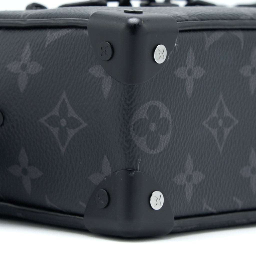 LOUIS VUITTON MINI SOFT TRUNK MONOGRAM ECLIPSE CANVAS BLACK HARDWARE