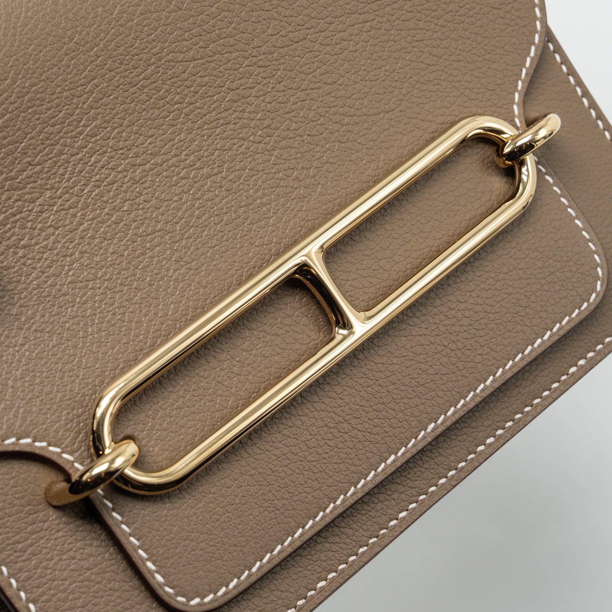 HERMES MINI ROULIS EVERCOLOR ETOUPE LGHW
