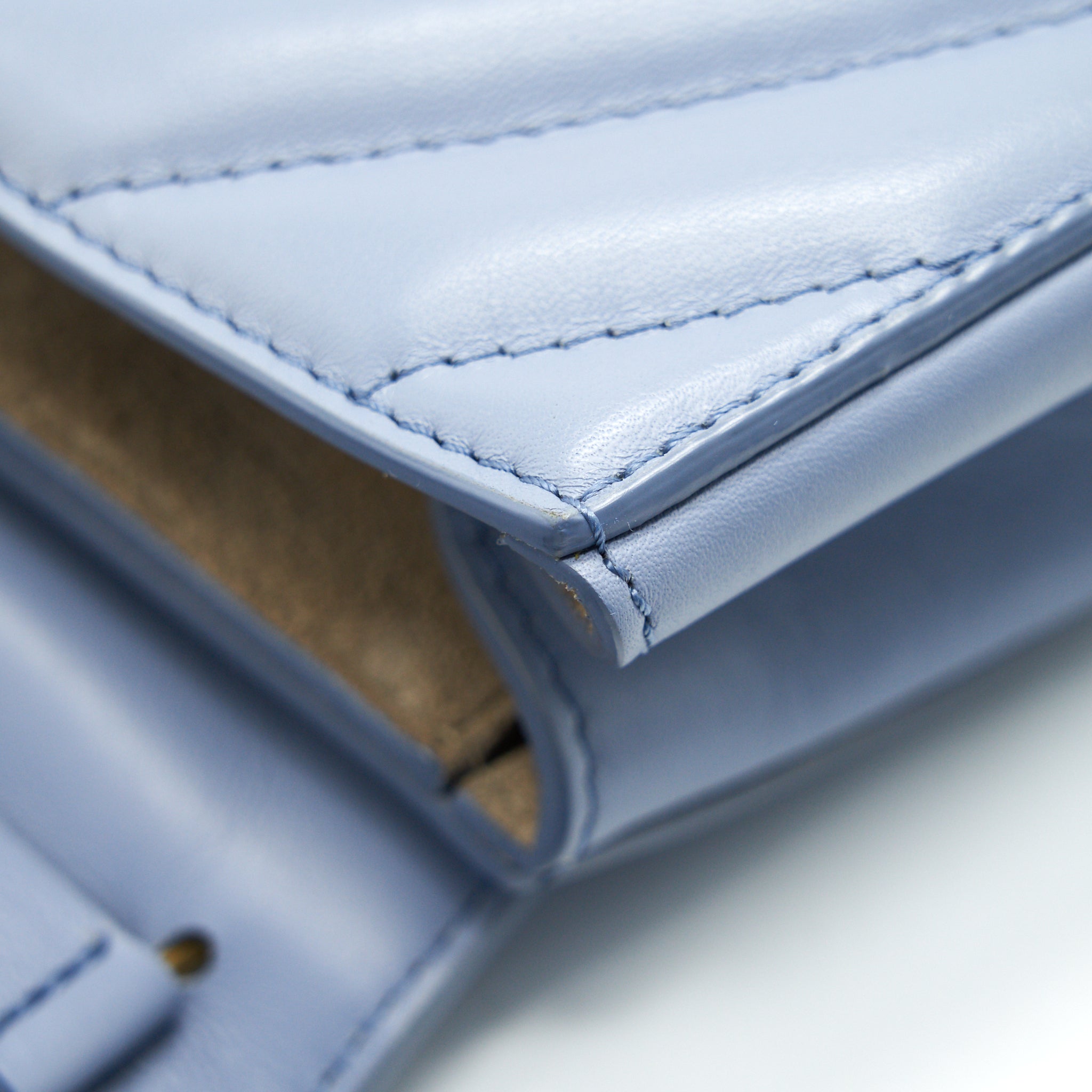 CHLOE MINI DREW BIJOU IN LIGHT BLUE GHW