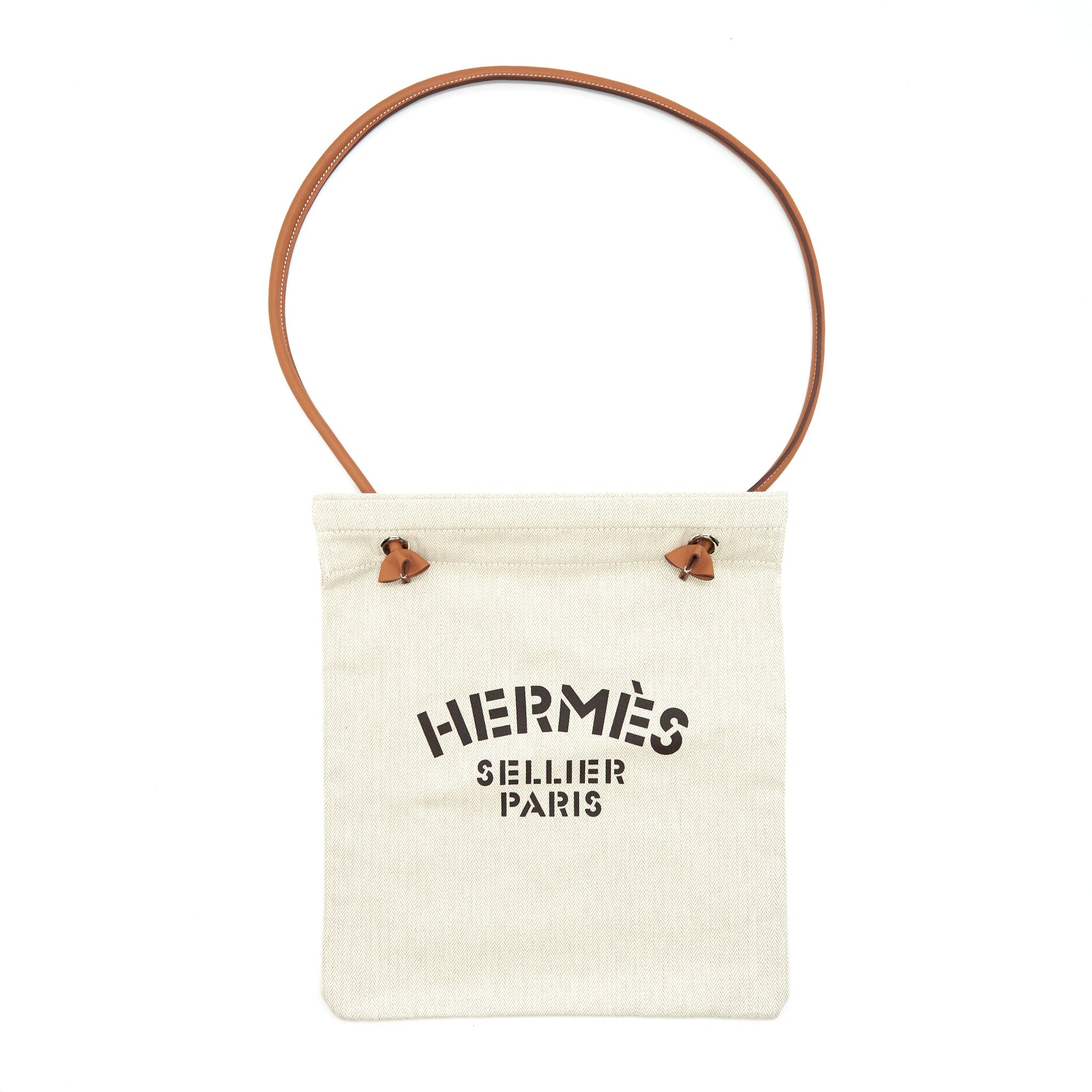 HERMES ALINE GROOMING BAG GOLD/ CRAIE