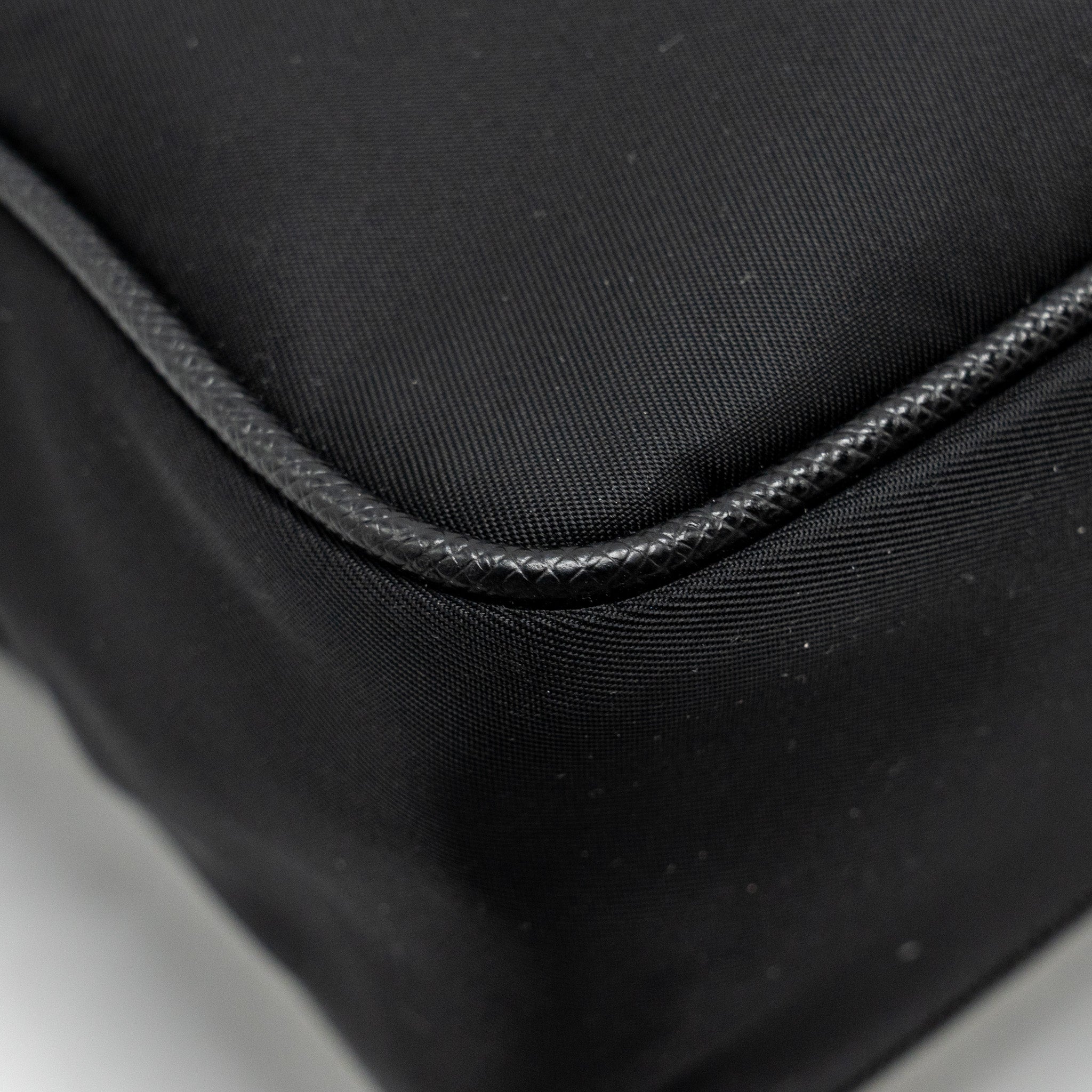 PRADA RE-NYLON SHOULDER BAG BLACK SHW