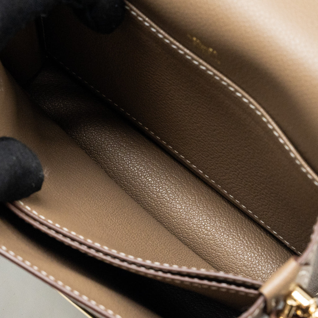 HERMES MINI ROULIS EVERCOLOR ETOUPE LGHW