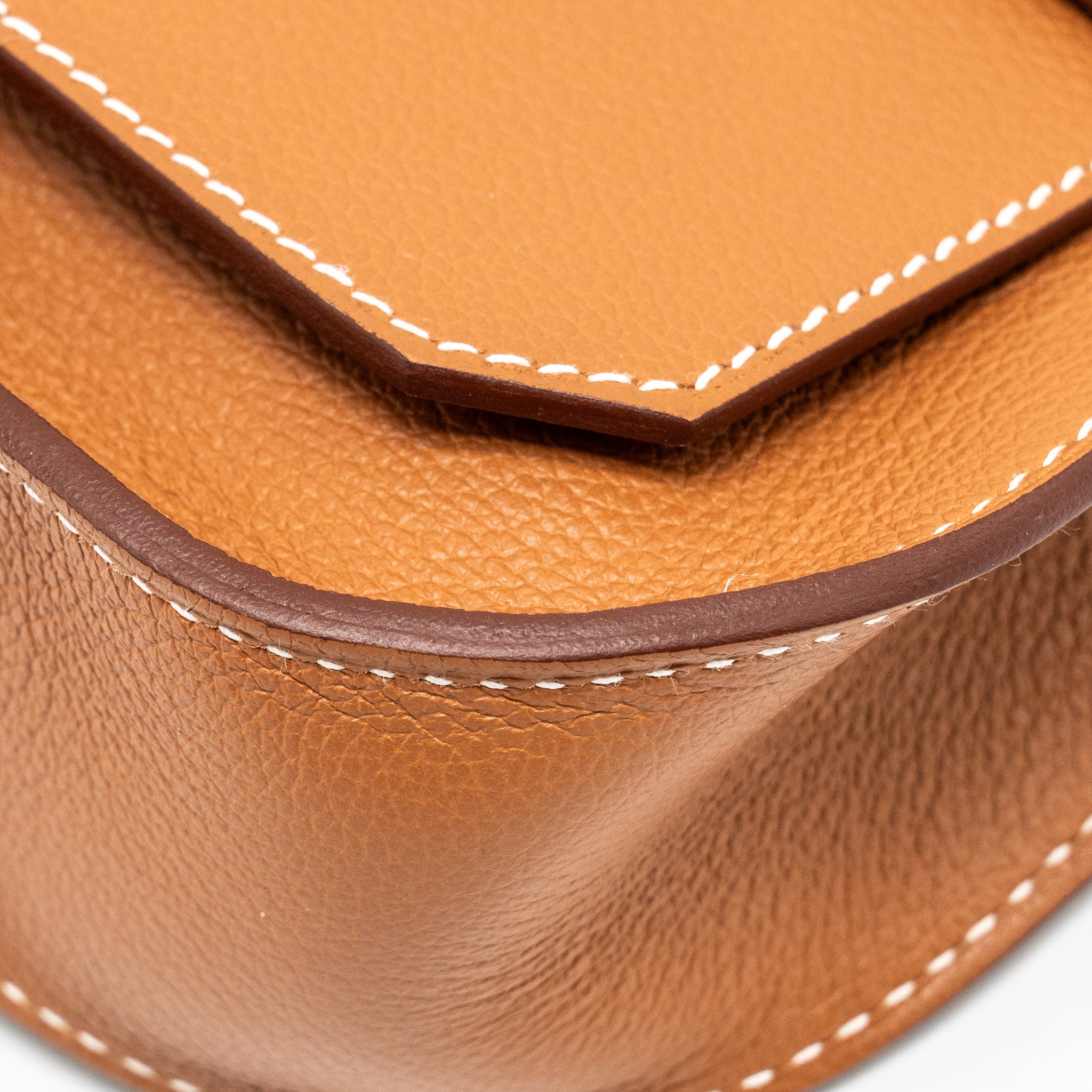 HERMES MINI JYPSIERE EVERCOLOR GOLD GHW