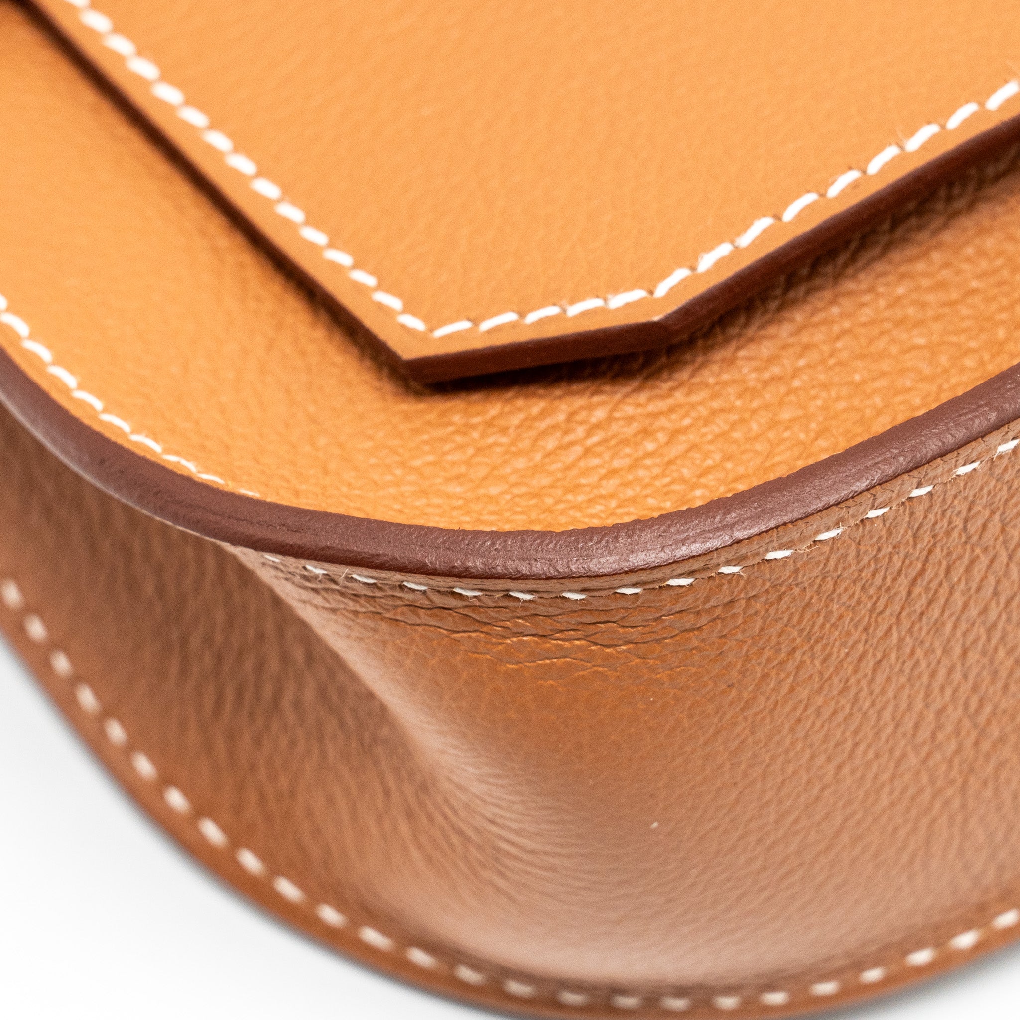 HERMES MINI JYPSIERE EVERCOLOR GOLD GHW