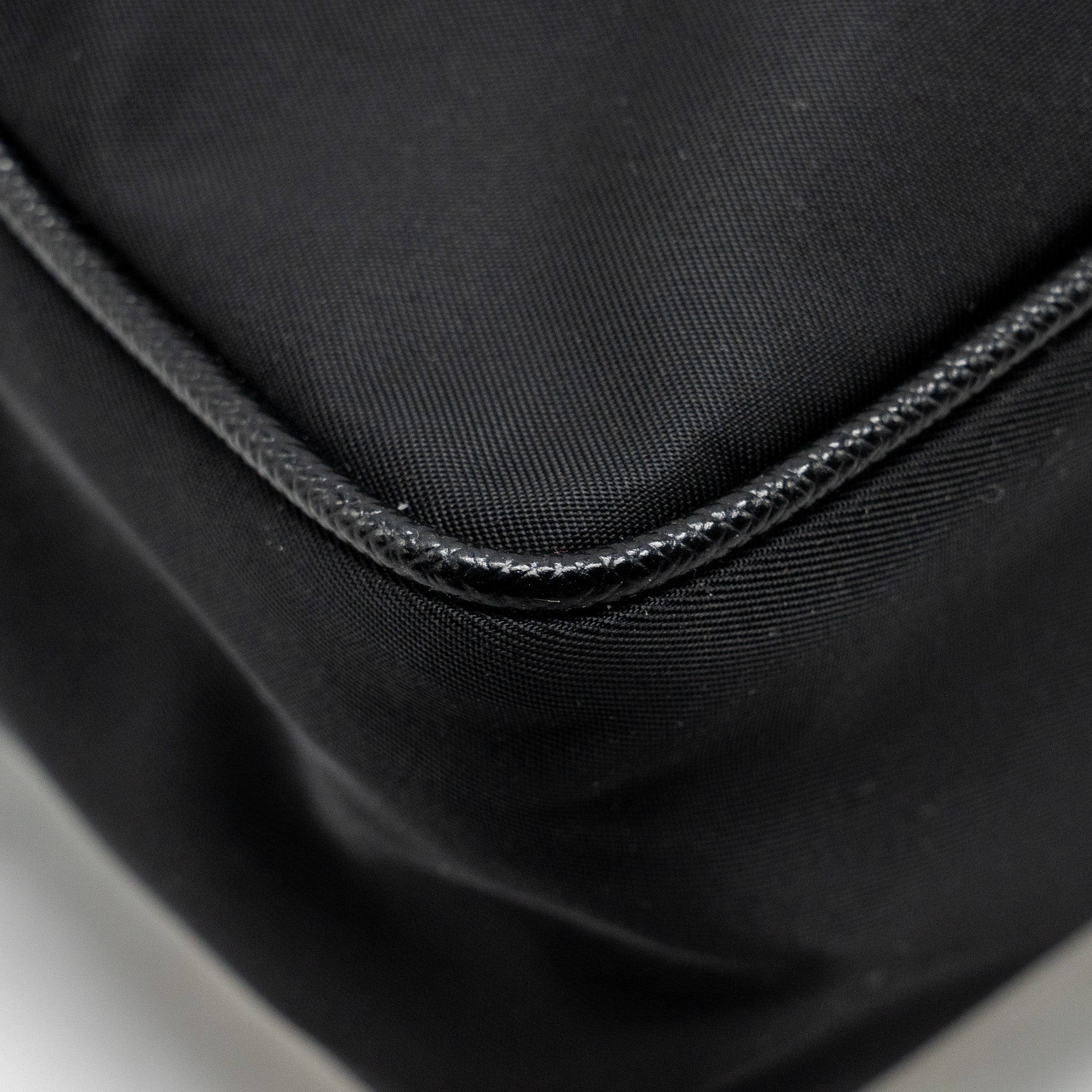 PRADA RE-NYLON SHOULDER BAG BLACK SHW