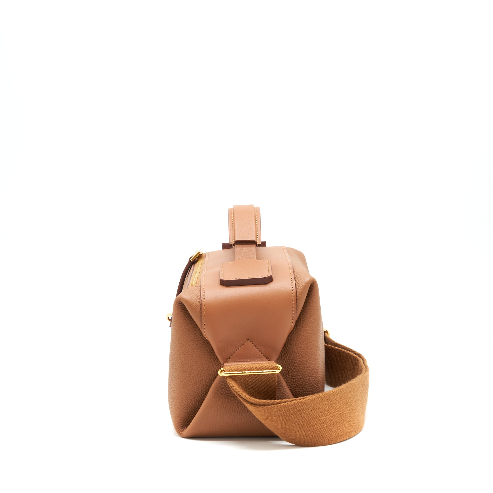 HERMES EMILE HERMES 30 BAG TOGO/ SWIFT GOLD GHW