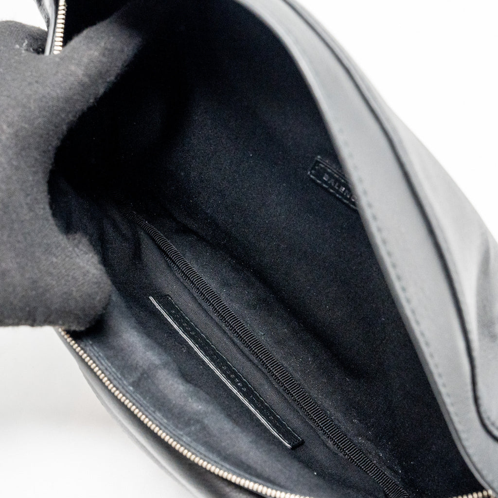 BALENCIAGA EVERYDAY BELTPACK CALFSKIN BLACK SHW