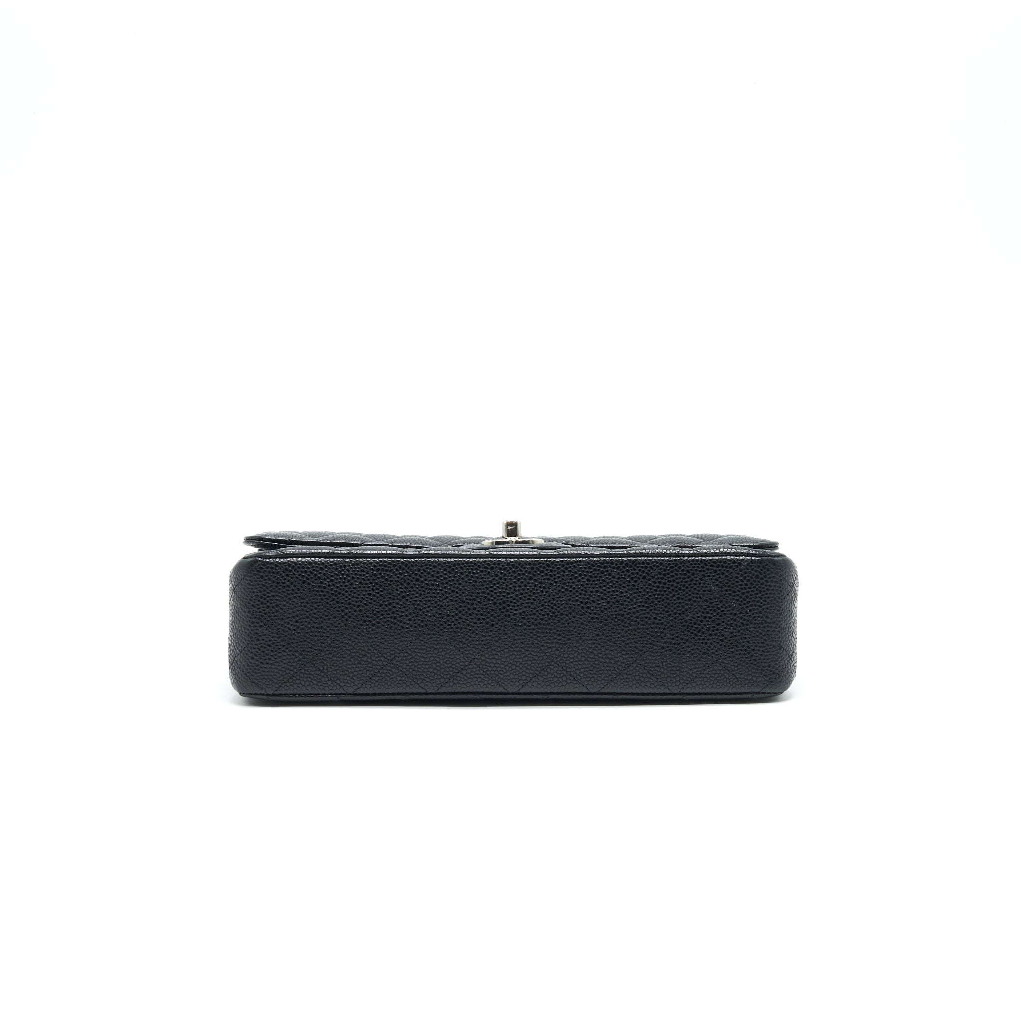 CHANEL MEDIUM CLASSIC DOUBLE FLAP CAVIER SHW