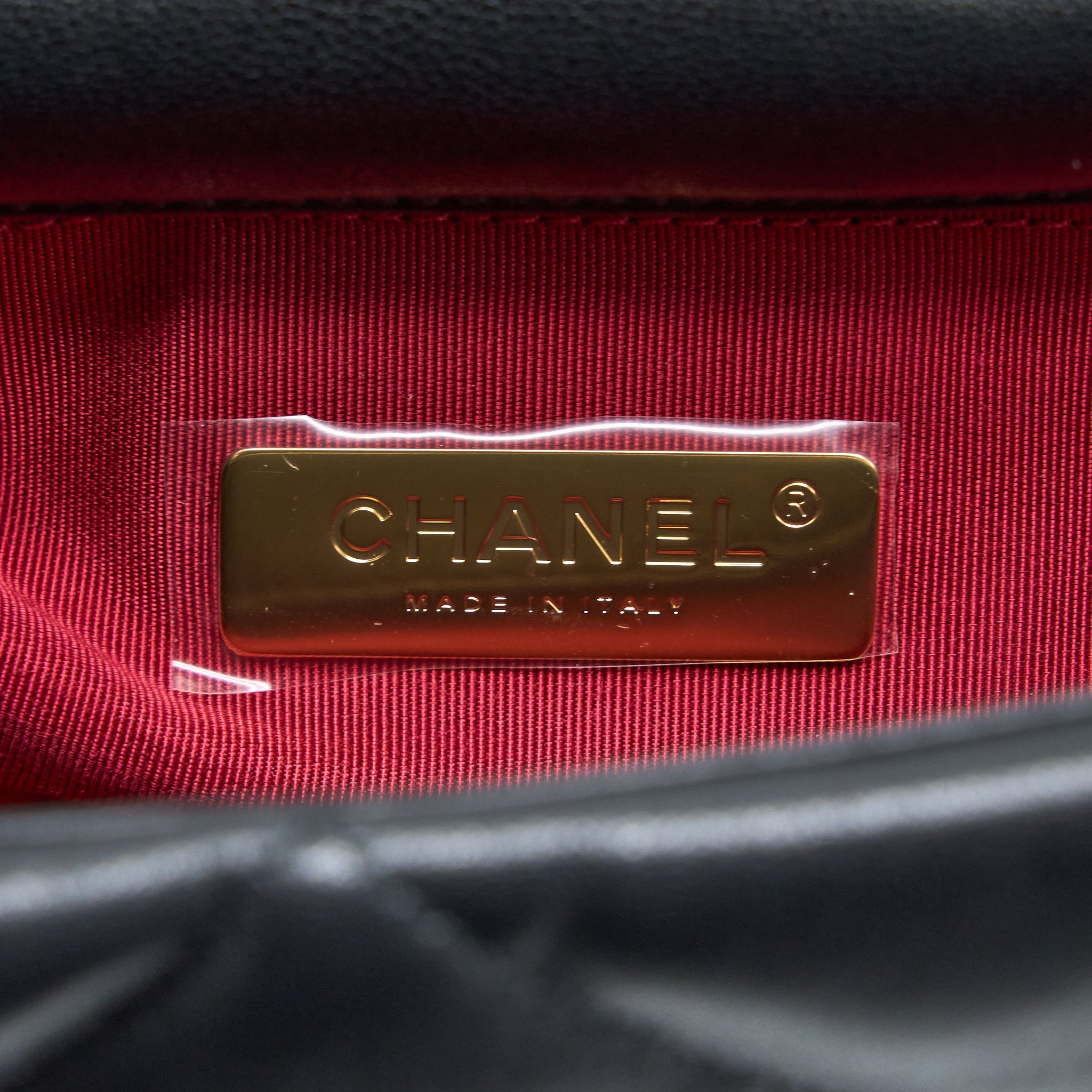 CHANEL MEDIUM 19 BAG GOATSKIN BLACK MULTICOLOUR HARDWARE